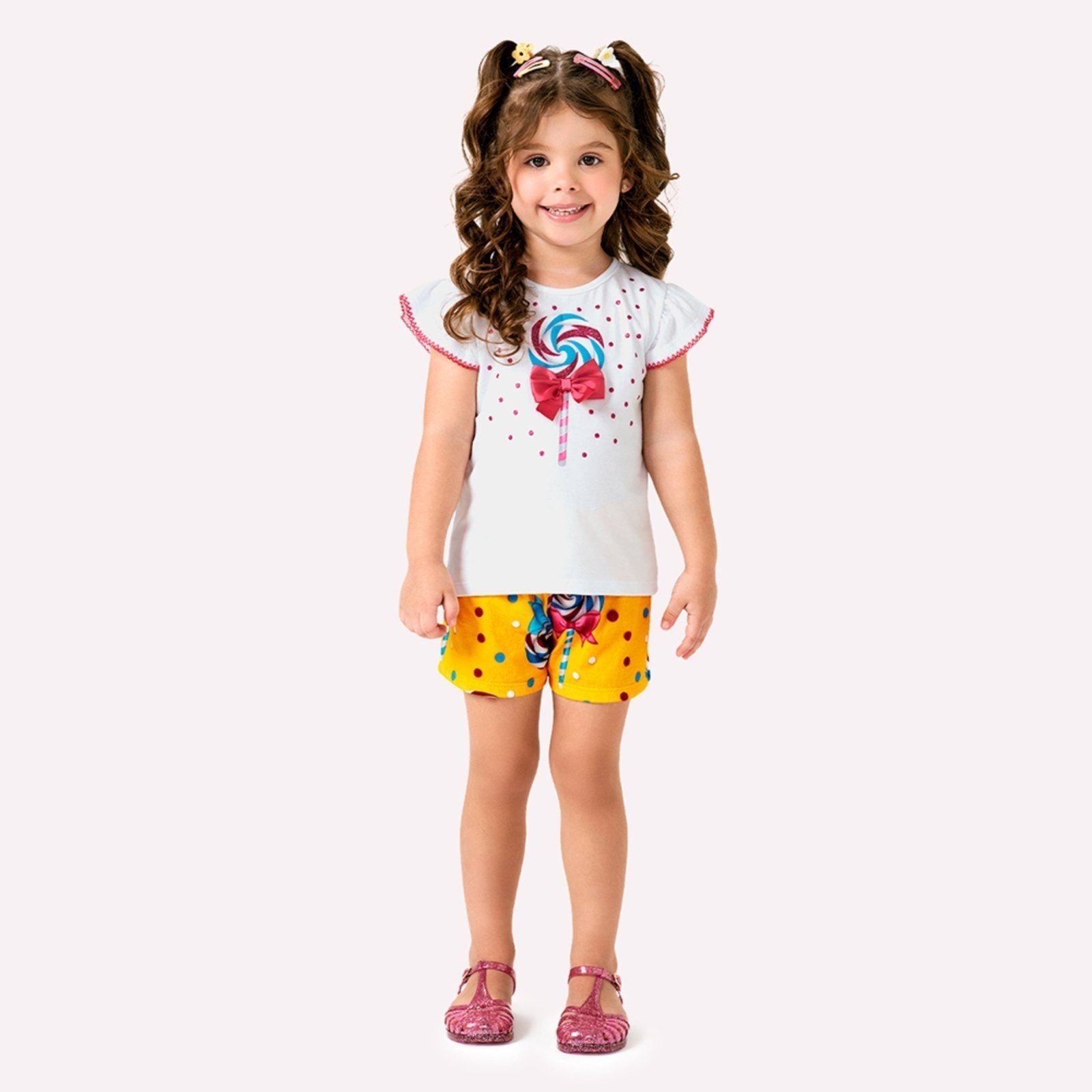 Infantil – Conjunto Menina Pirulito Kyly