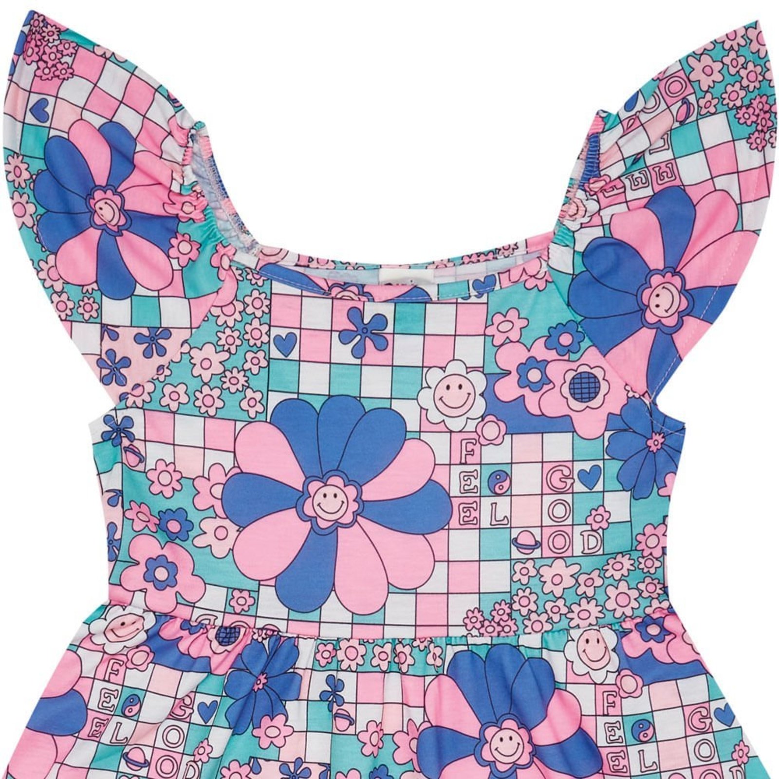 Infantil - Vestido Menina - Sublimado Mirtilo - 48414-1205 Roxo