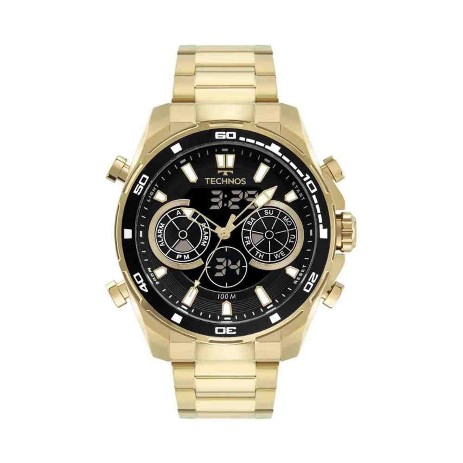 Relógio Technos Ts Digitech Dourado Masculino BJ3530AA/1P