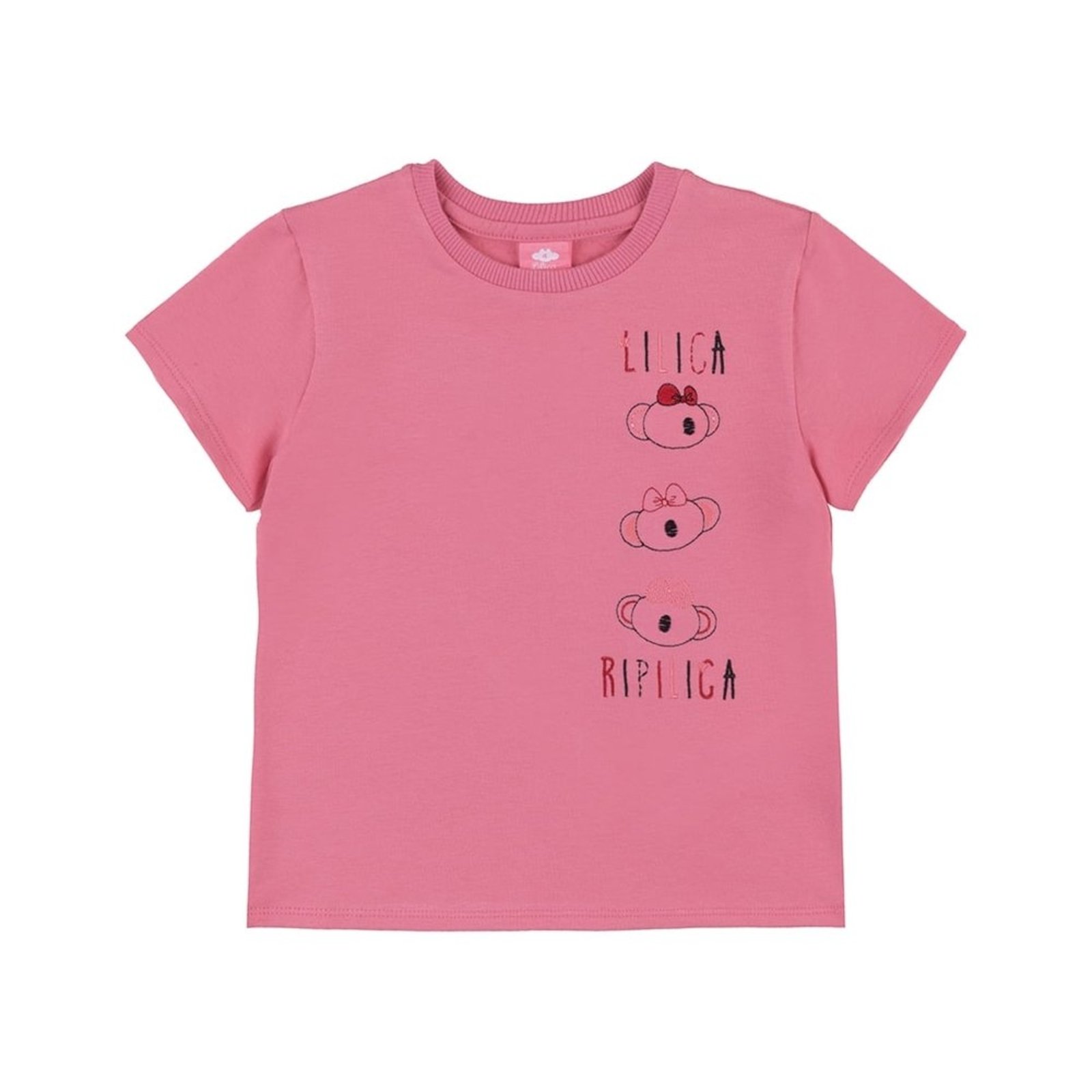 Infantil - Blusa Manga Curta Menina Lilica Ripilica