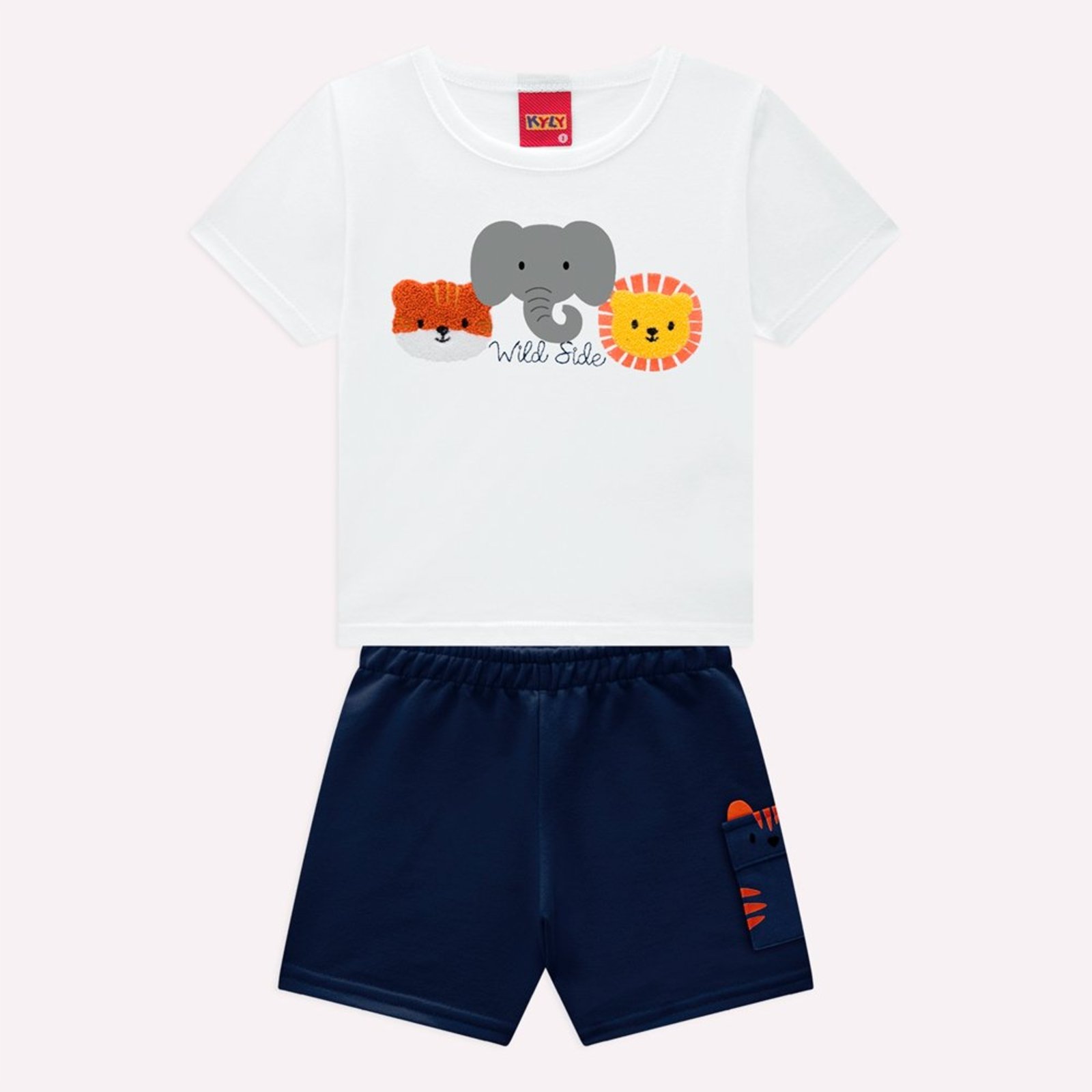 Infantil - Conjunto Menino Bordado Kyly