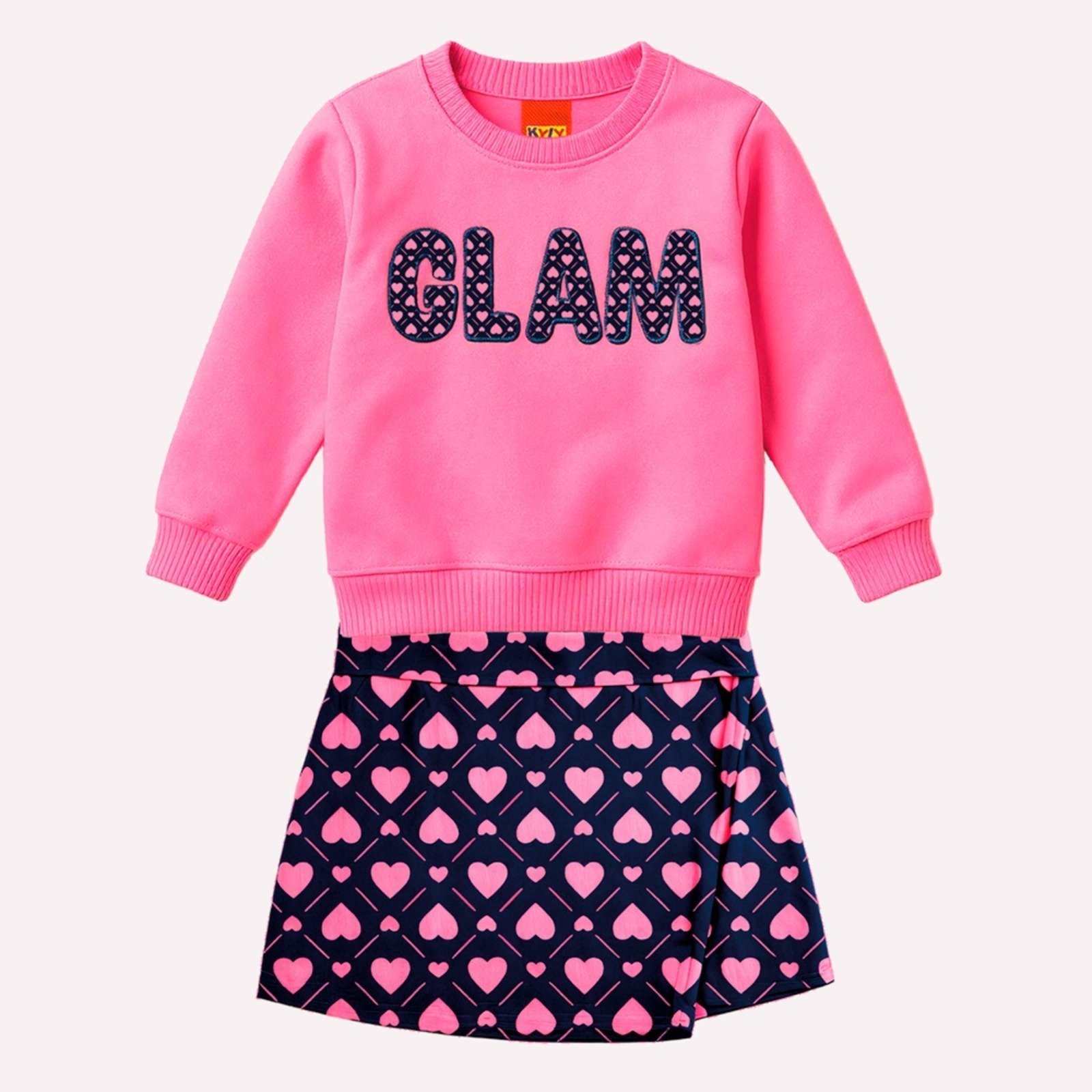 Infantil - Conjunto Menina Bordado Kyly
