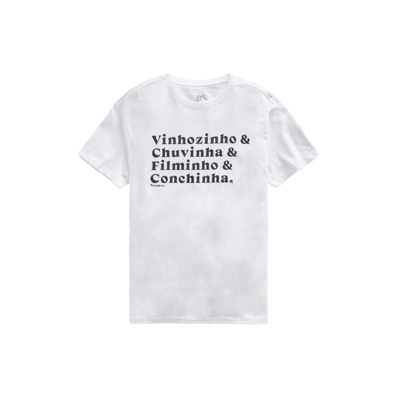 Camiseta Estampada Vinhozinho Reserva Branco