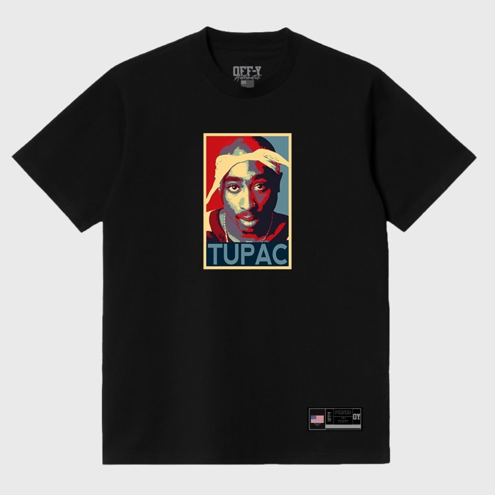 Camiseta Rap Oversized Preta Streetwear Off-Y