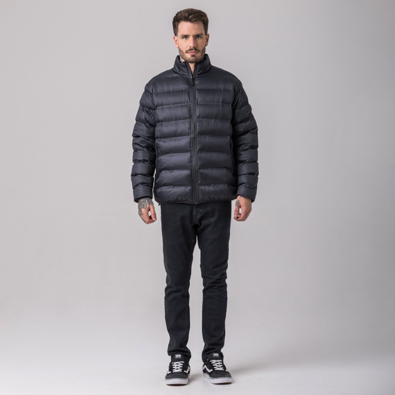 Jaqueta Masculina Rock e Soda Preto