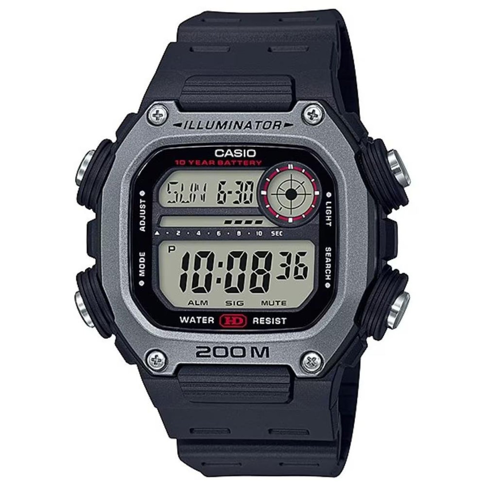 Relógio Casio Standard DW-291H-1AVDF-SC Preto