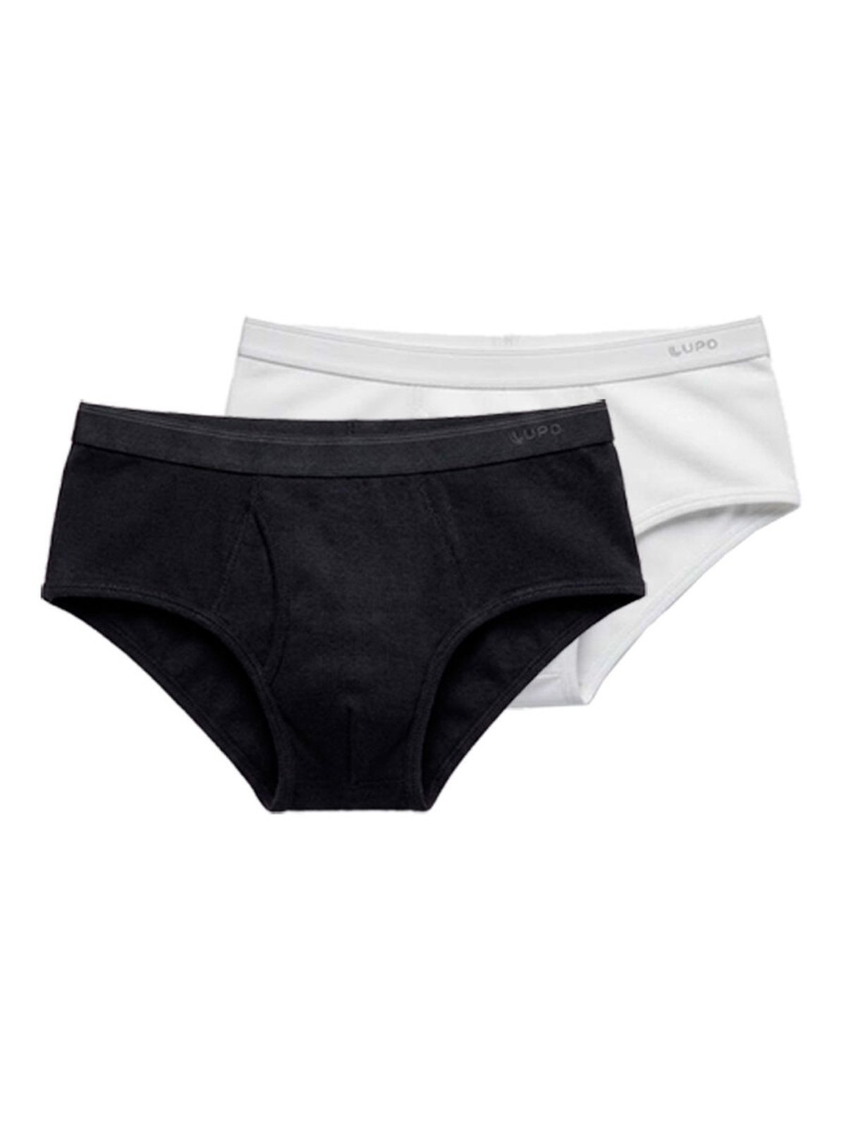 Kit com 2 Cuecas Slip Lupo com Abertura 546-003