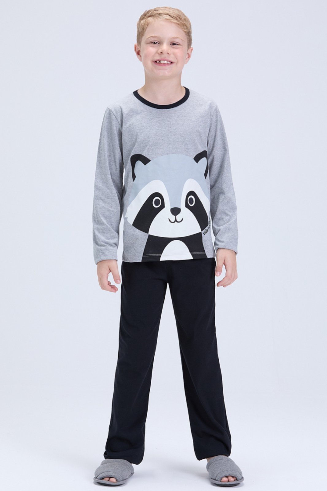 Pijama Masculino de Inverno Guaxinim