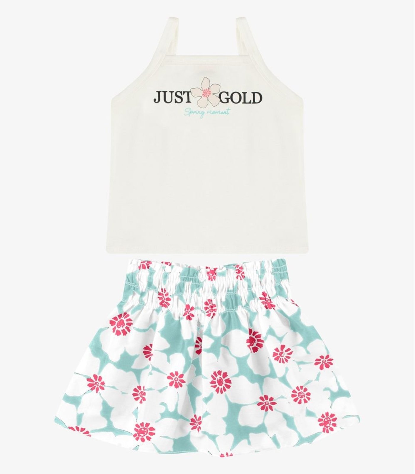 Infantil - Conjunto Regata com Saia Rovi Azul