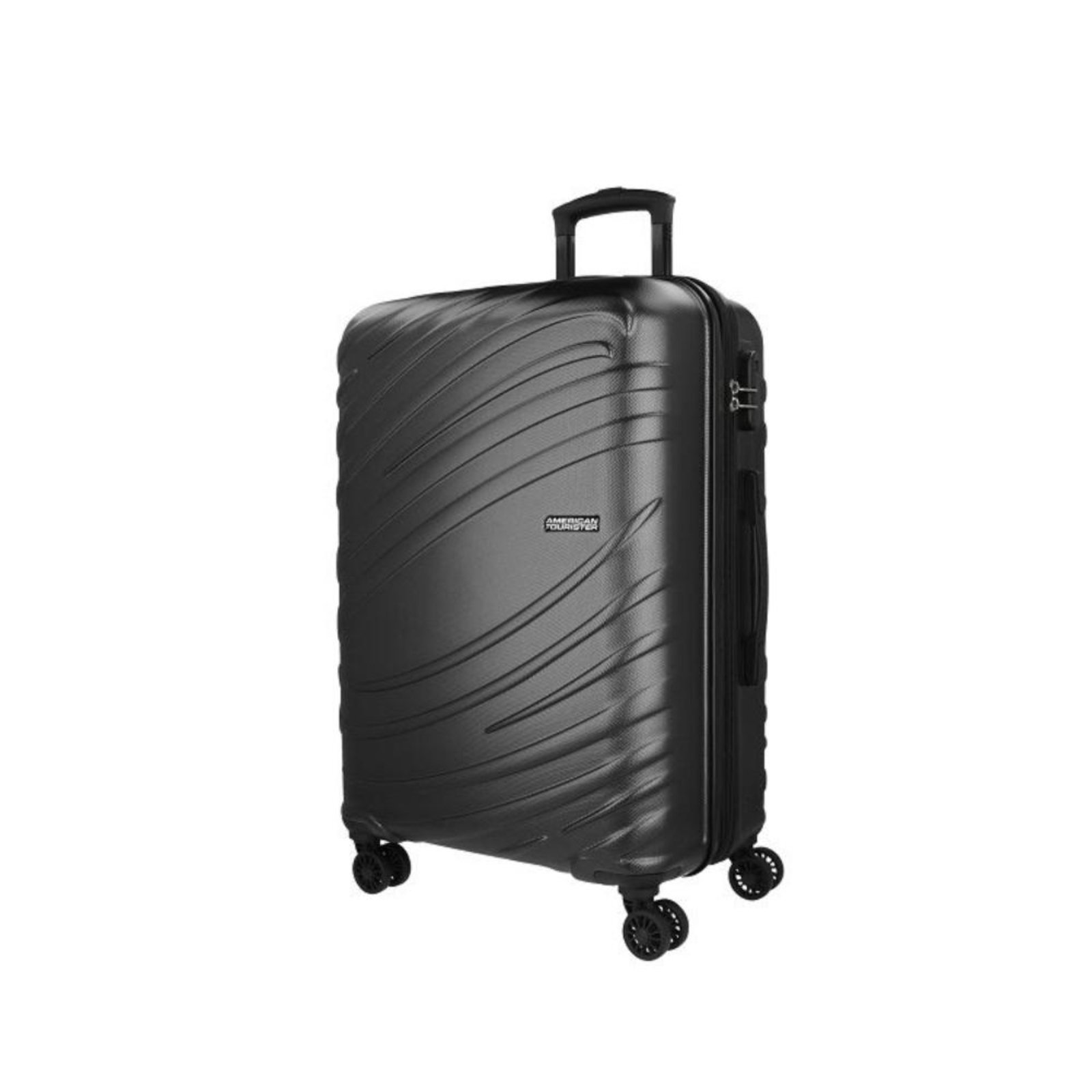 Vista 3 Mala de Viagem American Tourister Tesa 4.0 Média EXP Preta incolor American Tourister incolor