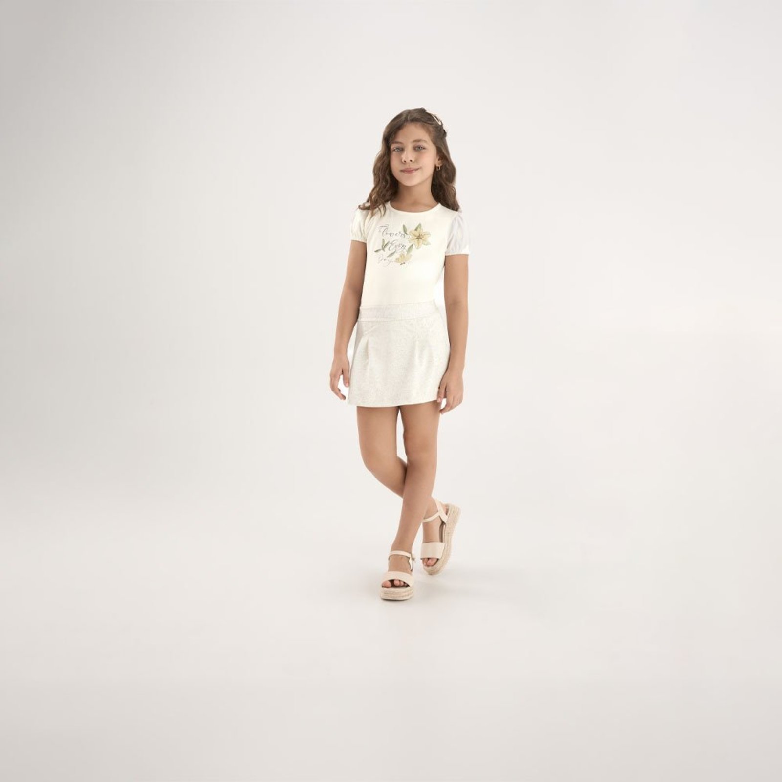 Infantil - Conjunto Bege Pulla Bulla Menina - 53825-1271