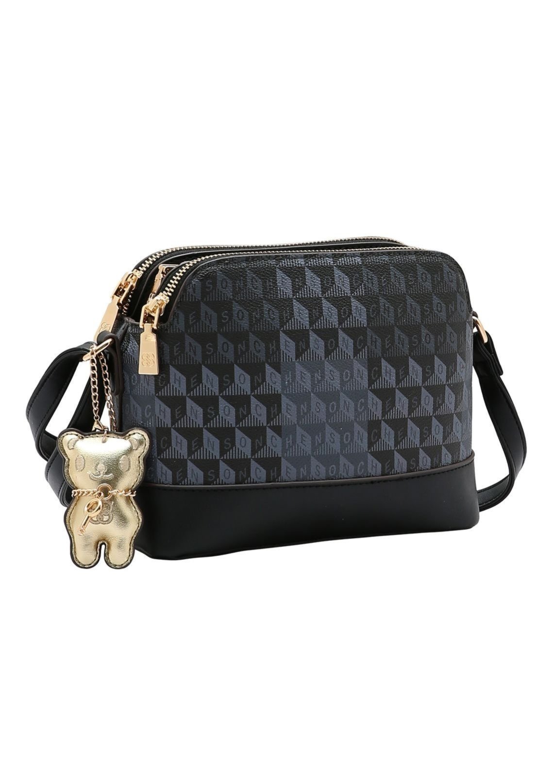 Bolsa Feminina Chenson Tridimensional 3485425 Preto