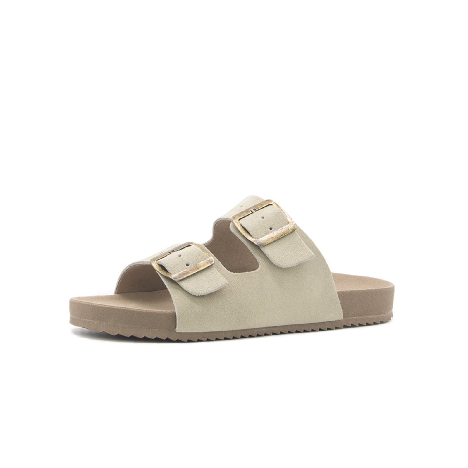 Papete Rasteira Sandalia Couro Off White Tellini Store