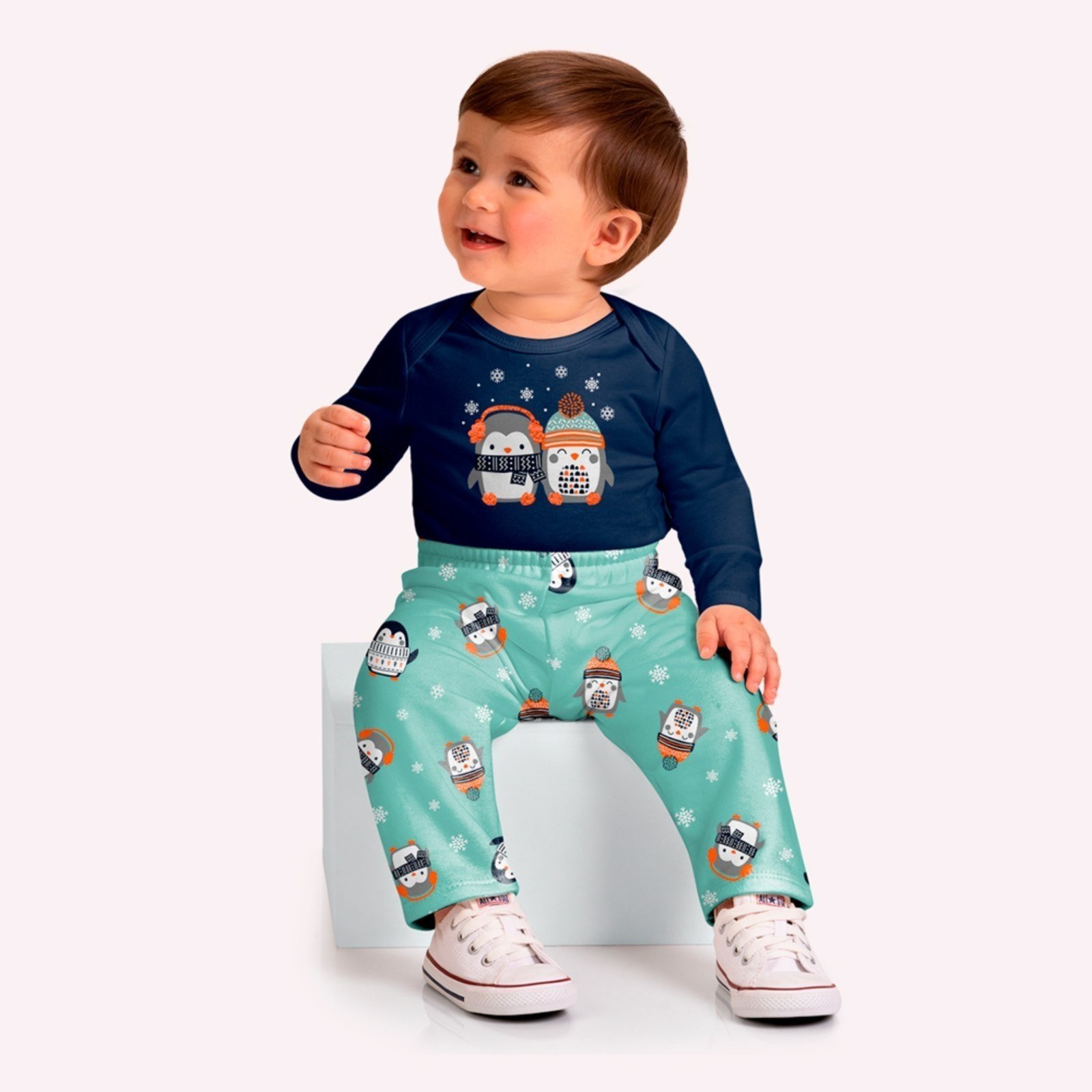 Infantil - Conjunto Menino Bordado Kyly