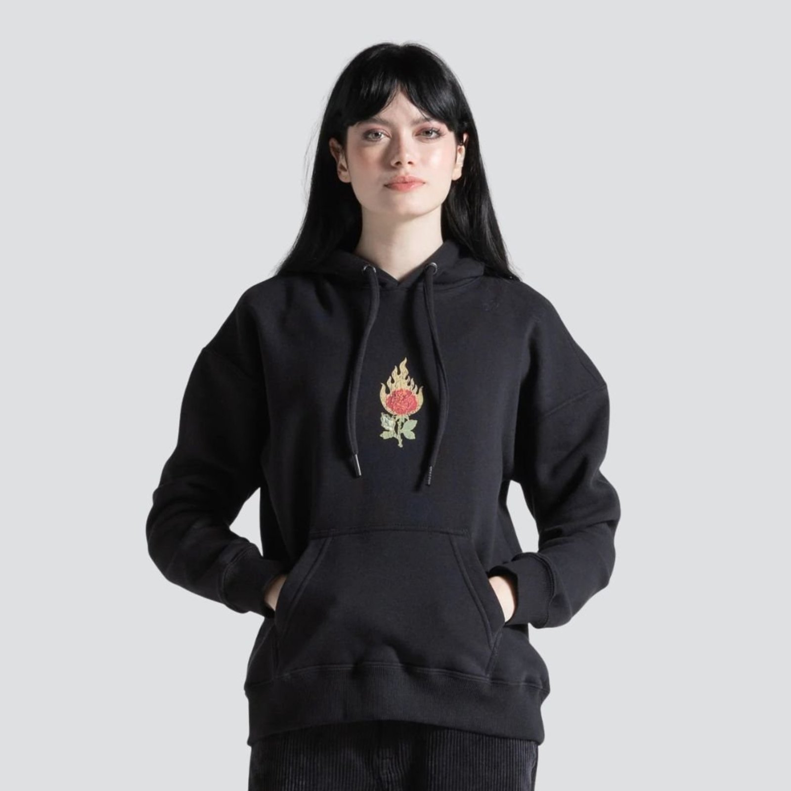 Moletom Feminino Volcom Stone Magic - PRETO