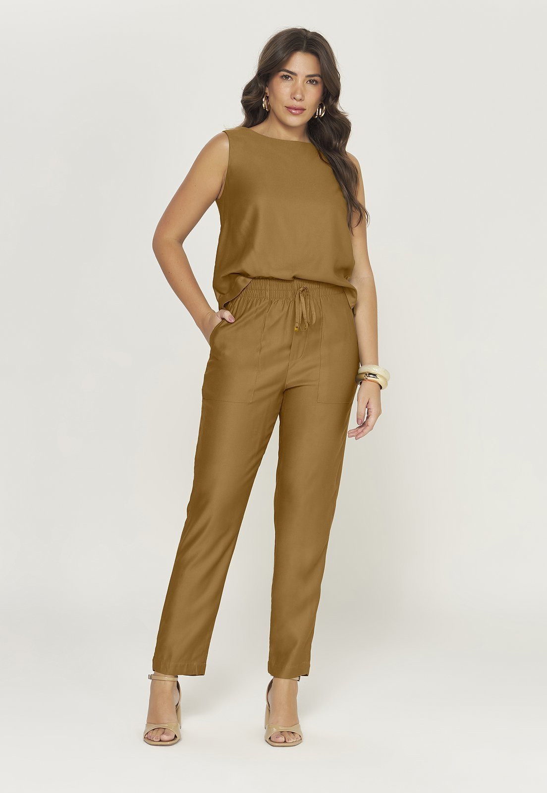 CalCa Viscose ElAstico + Blusa Viscose New