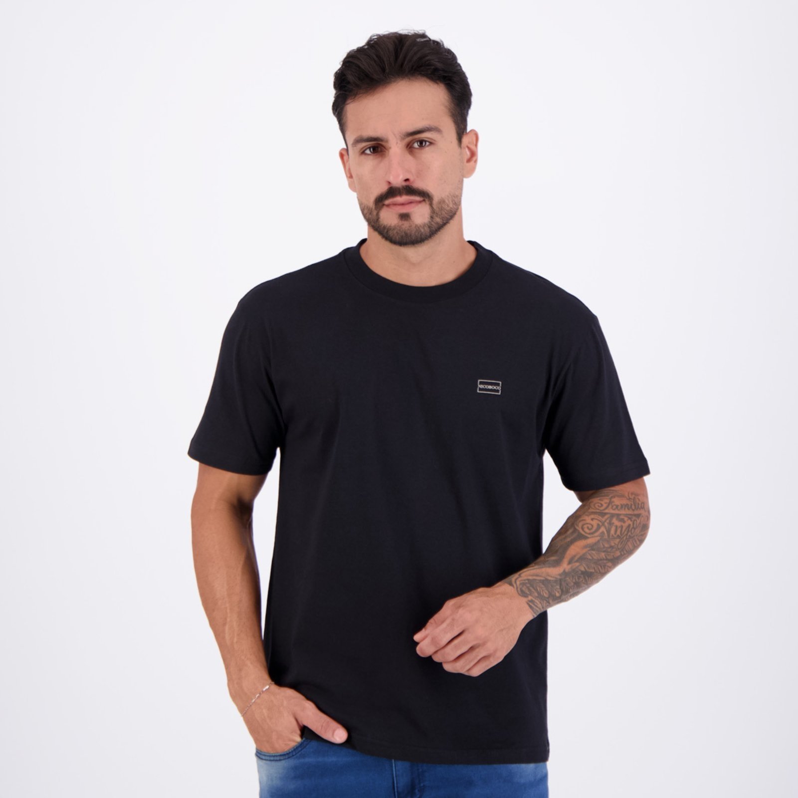 Camiseta Nicoboco Grace Preta