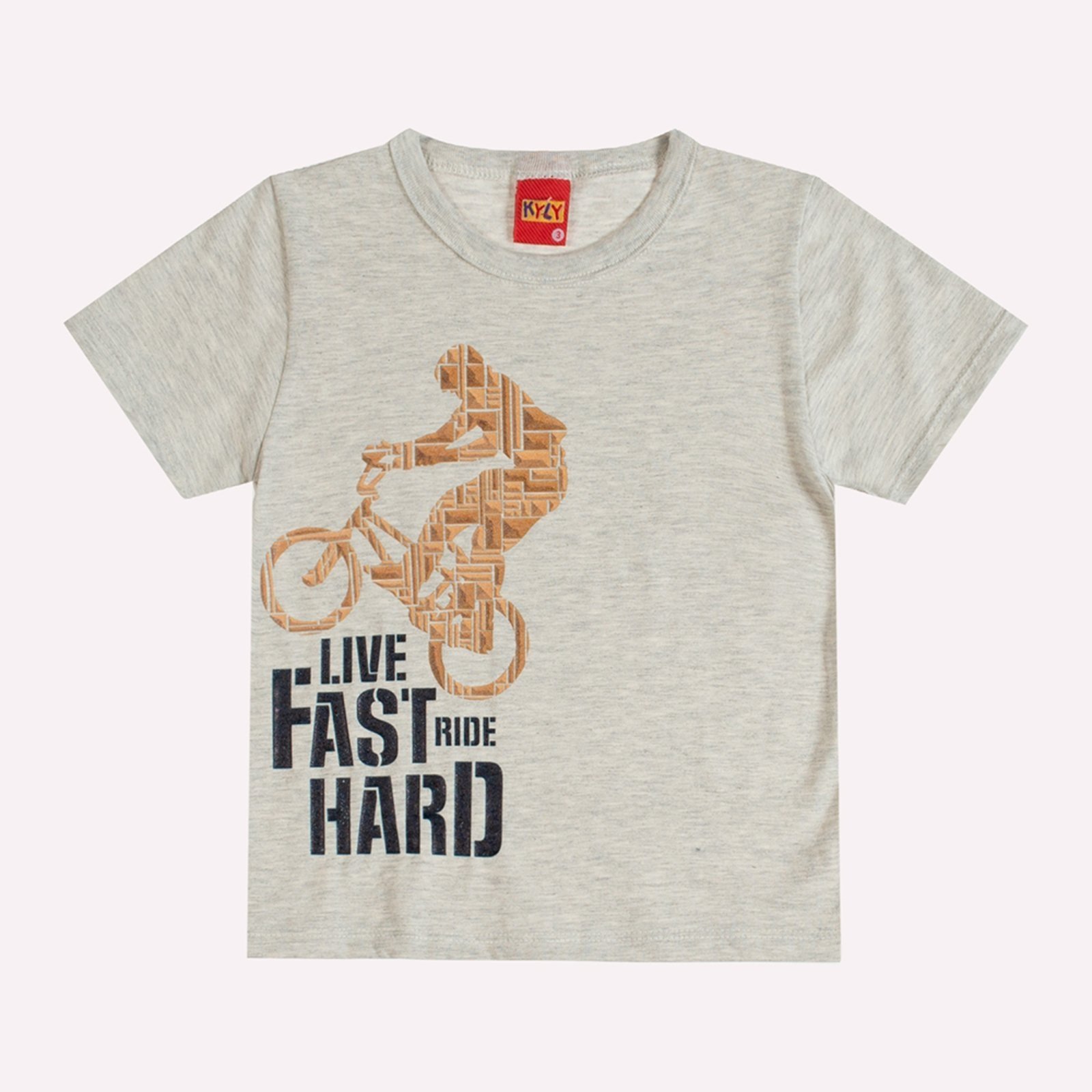 Infantil – Camiseta Menino em Algodão Kyly