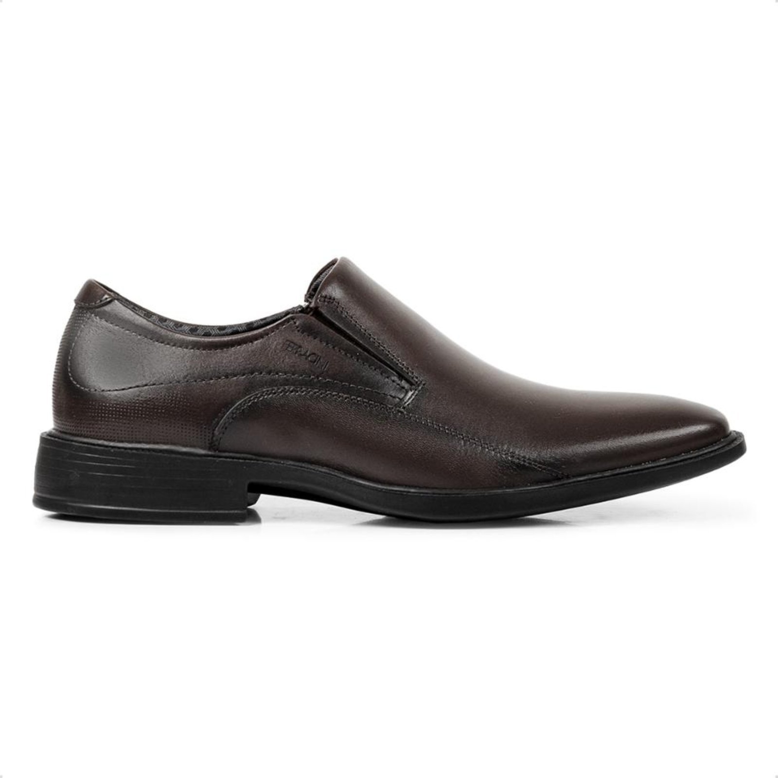 Sapato de Couro Ferracini Masculino Paris 6866-703 Marrom