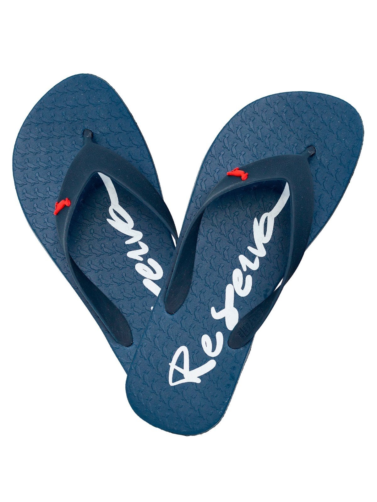 Kit 2 Chinelos Masculino Reserva Go RSV Borracha Premium Azul+Azul