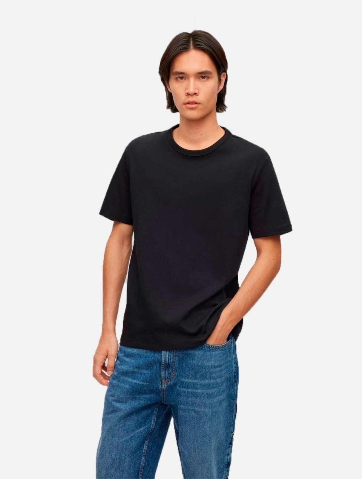 Camiseta Hugo Boss Masculina Dozy Regular Preta
