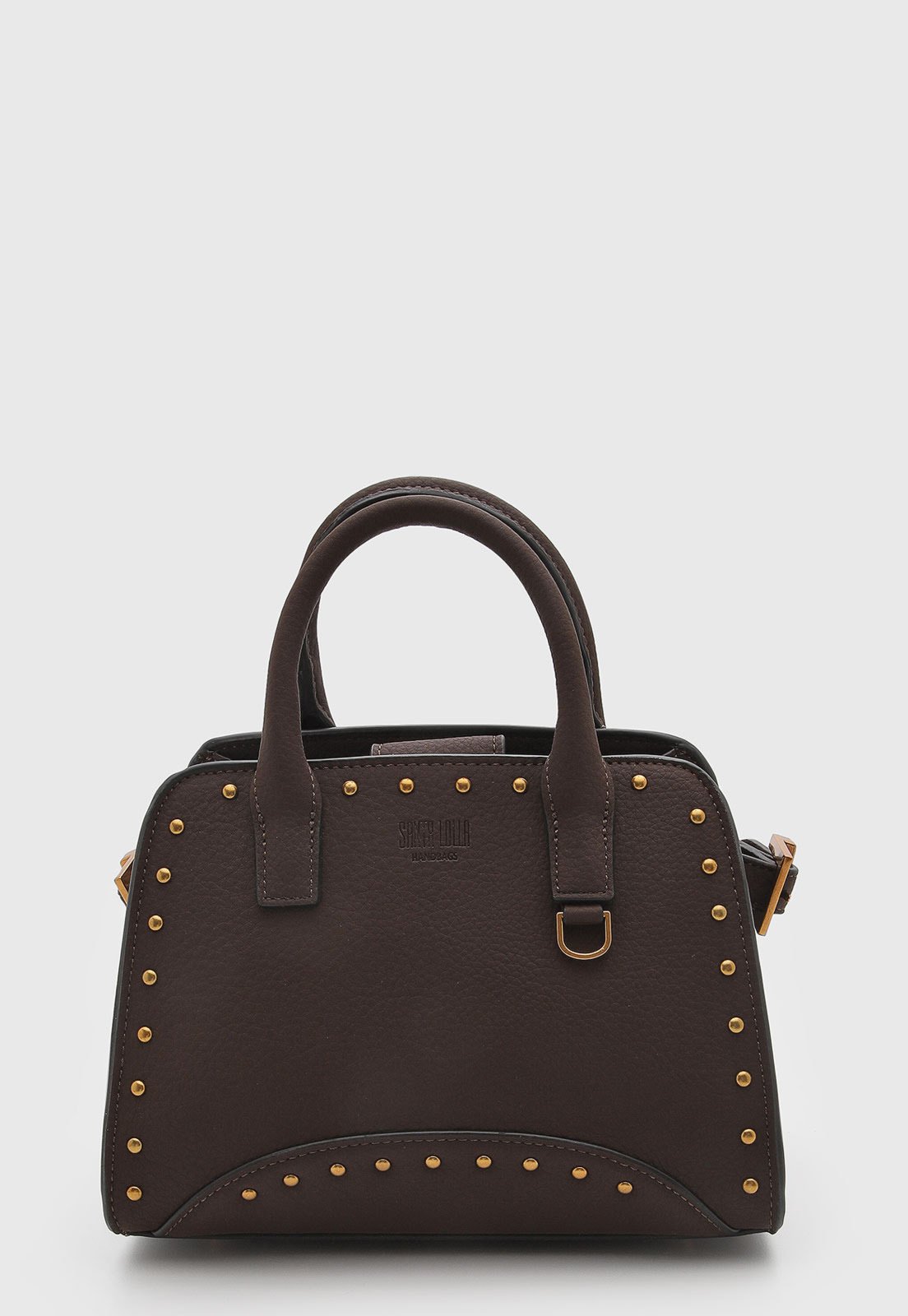 Bolsa Feminina Santa Lolla Estruturada Marrom