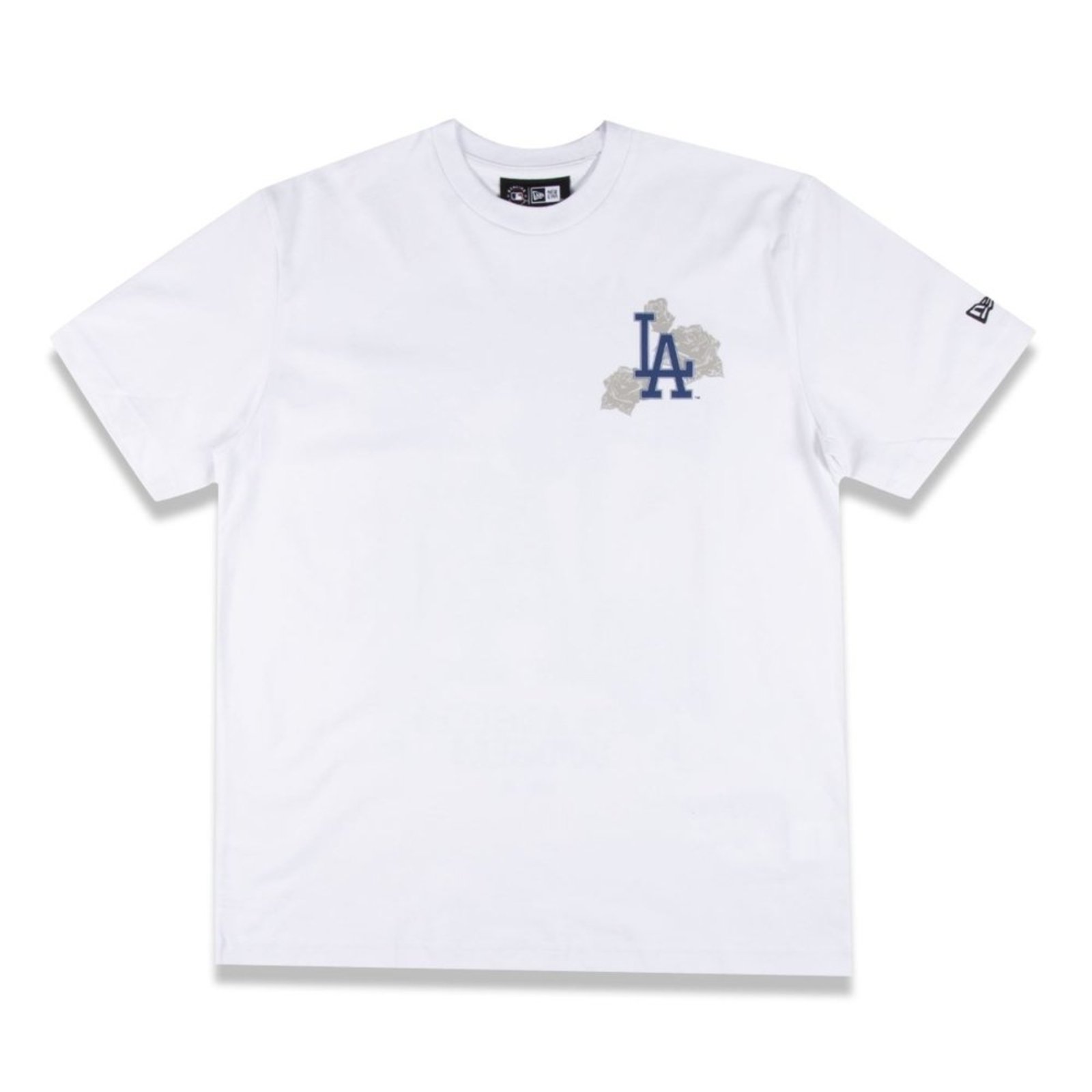 Camiseta New Era Regular Los Angeles Dodgers MLB Branco
