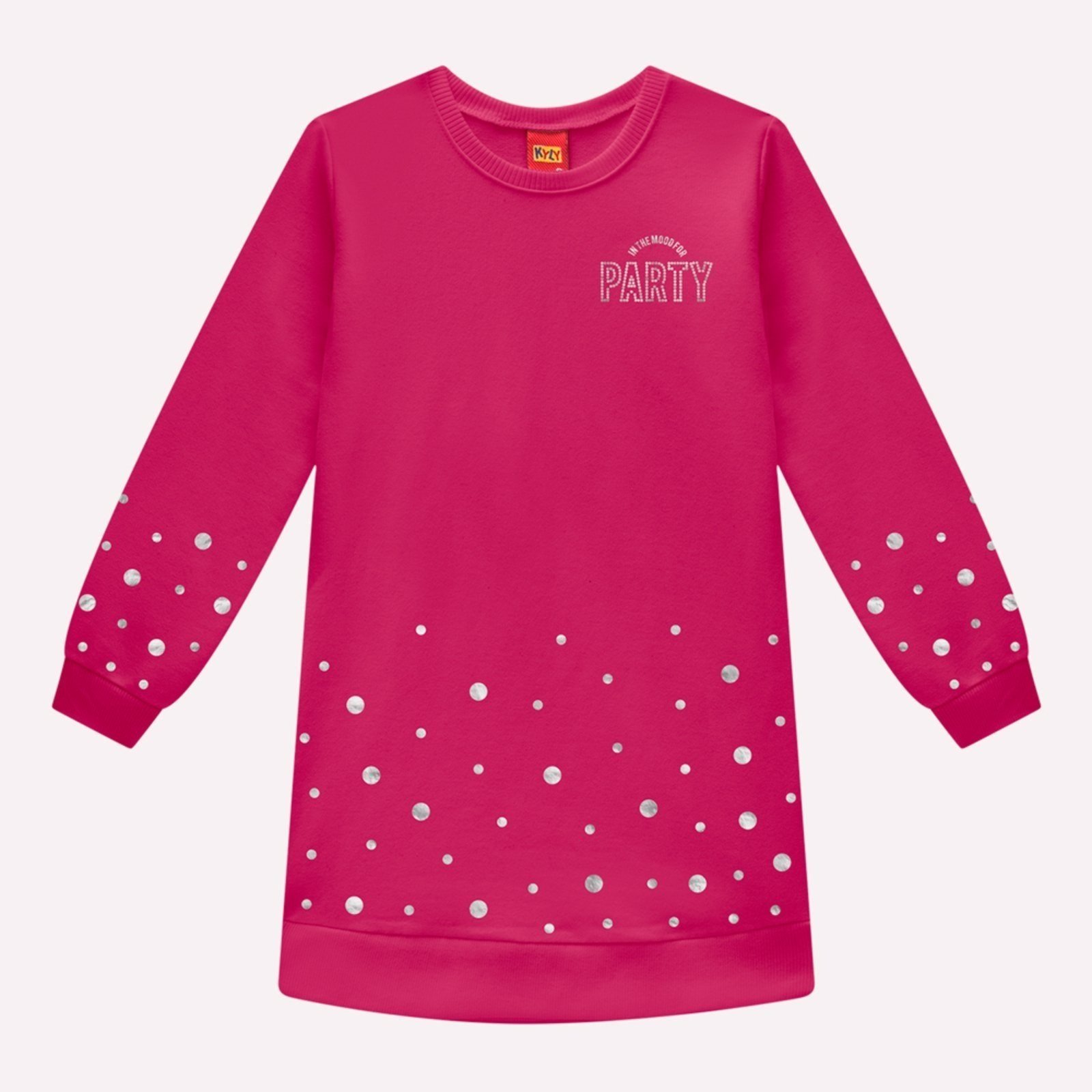 Infantil - Vestido Menina Bolinhas Kyly
