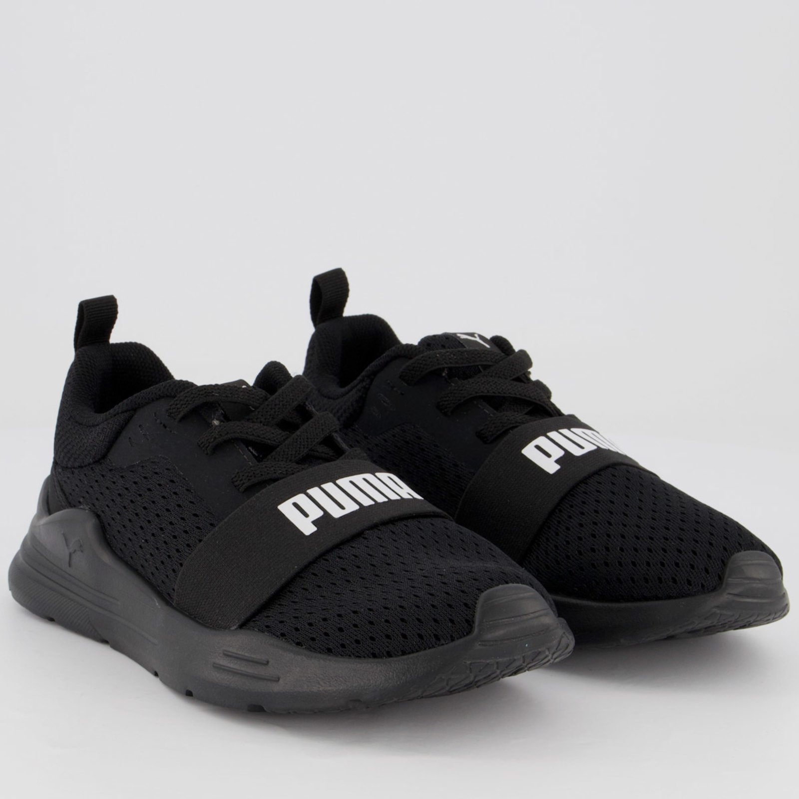 Vista 3 Infantil - Tênis Puma Wired Run PS BDP preto Puma preto