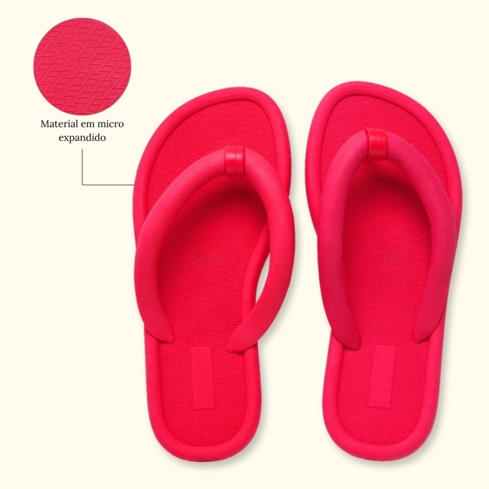 Vista 3 Chinelo Nuvem Feminino Schiareli N01 Verão Praia Piscina Dia a Dia Pink rosa pink Schiareli rosa pink