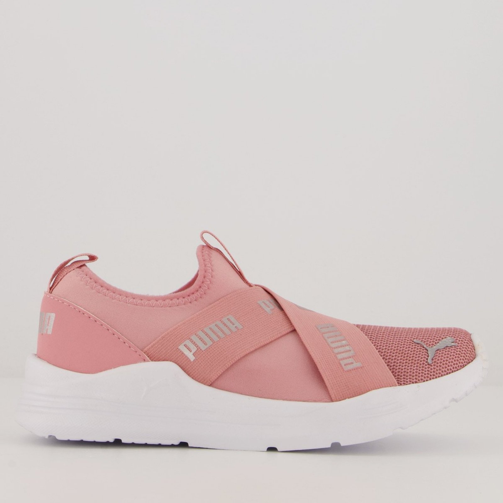 Tênis Puma Wired Run Slip-ON PS BDP Rosa