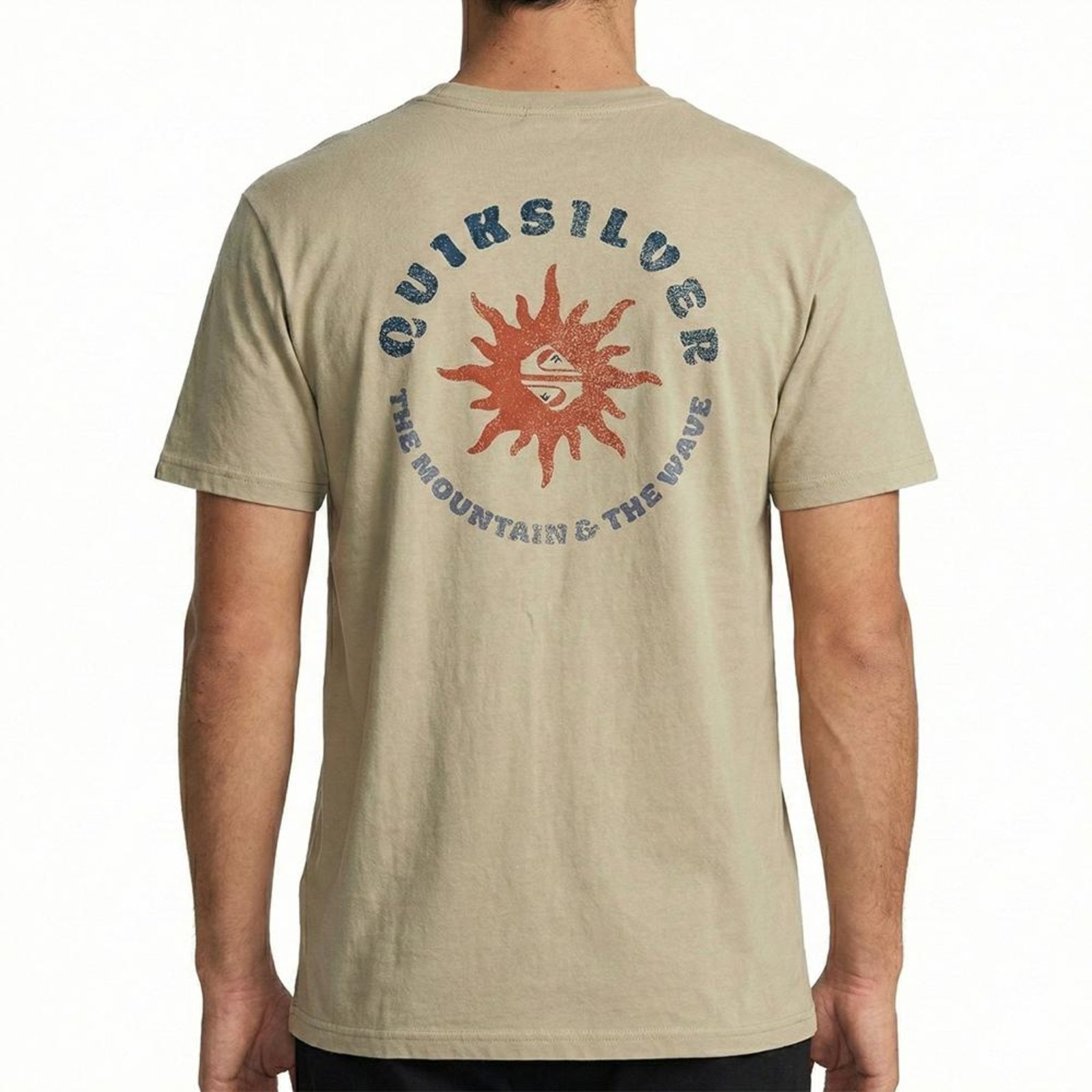 Camiseta Quiksilver High Solar Power I SM26 Masculina Areia