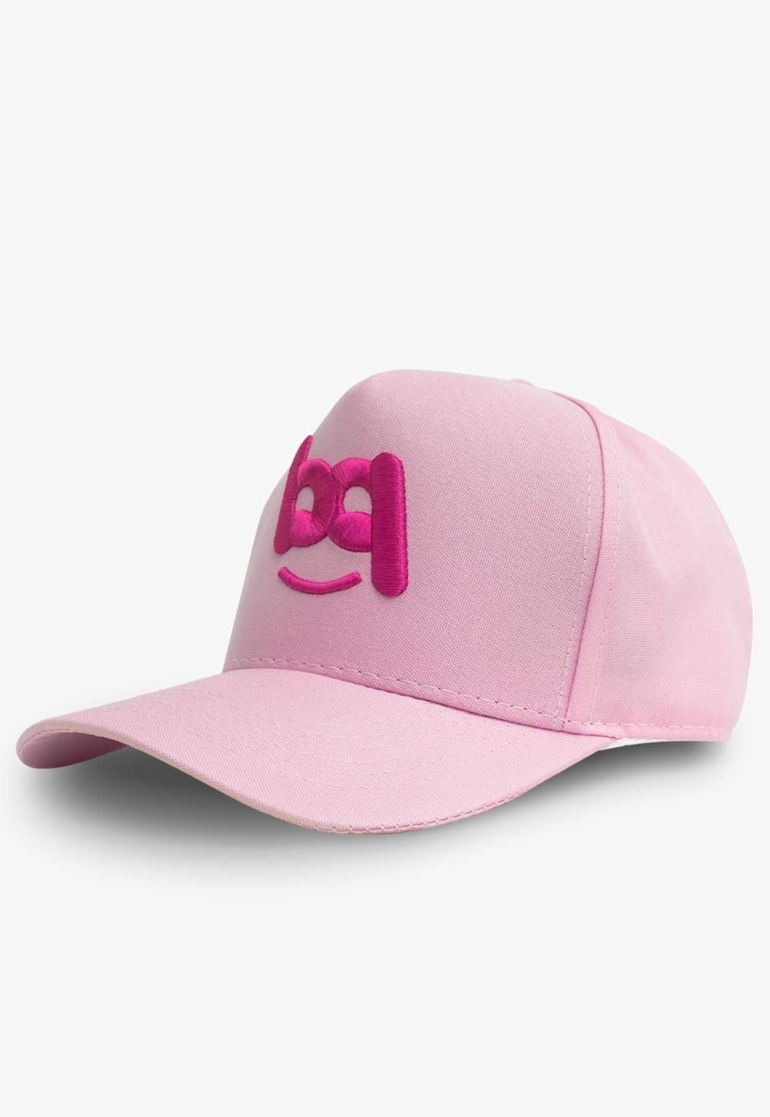 Vista 2 Boné Pópidi Americano Ajustável Menina rosa Pópidí rosa