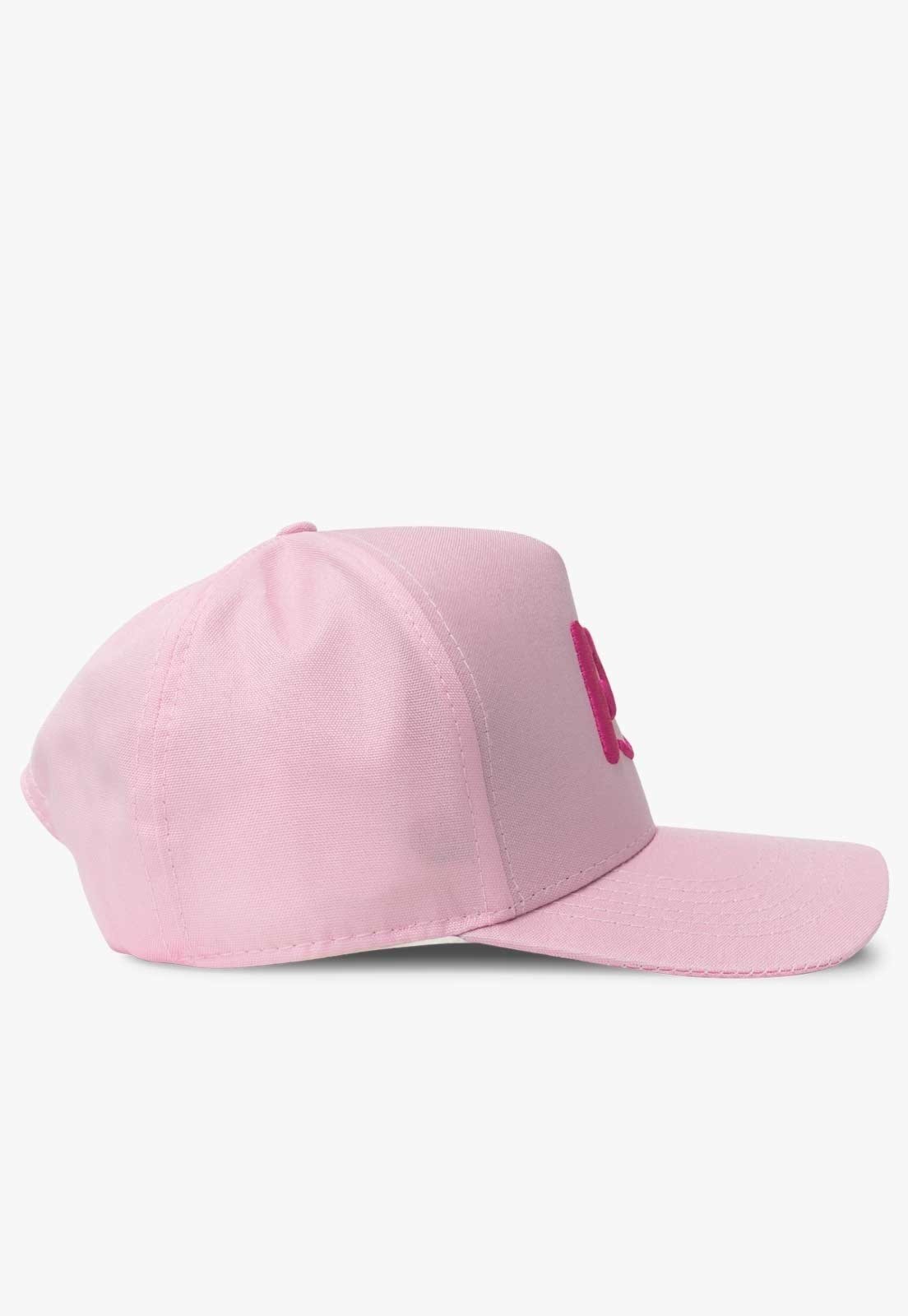 Vista 3 Boné Pópidi Americano Ajustável Menina rosa Pópidí rosa