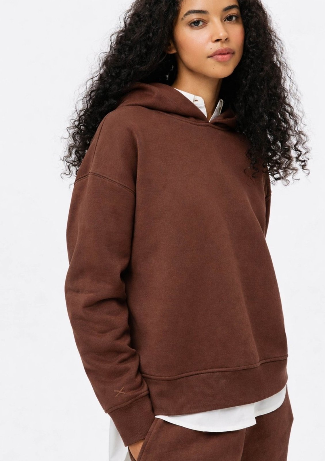 Blusão Feminino Moletom Com Capuz Hering