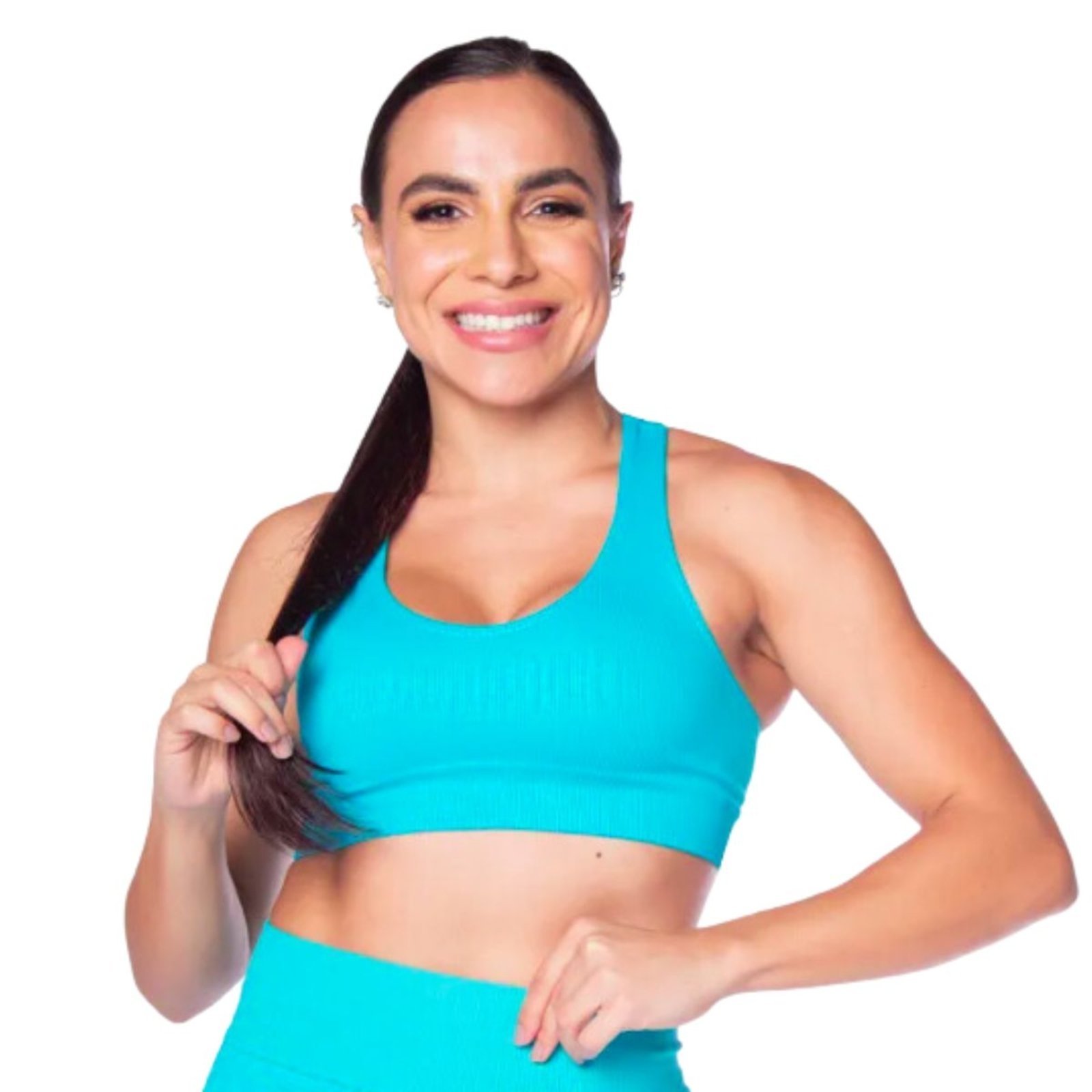 Top Nadador Fitness Sem Costura Selene