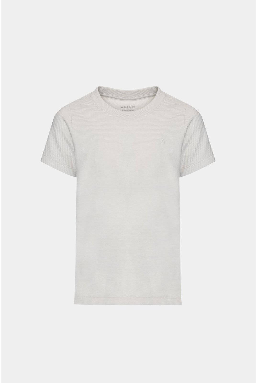 Infantil – Camiseta Aramis Básica Algodão Manga Curta Marfim