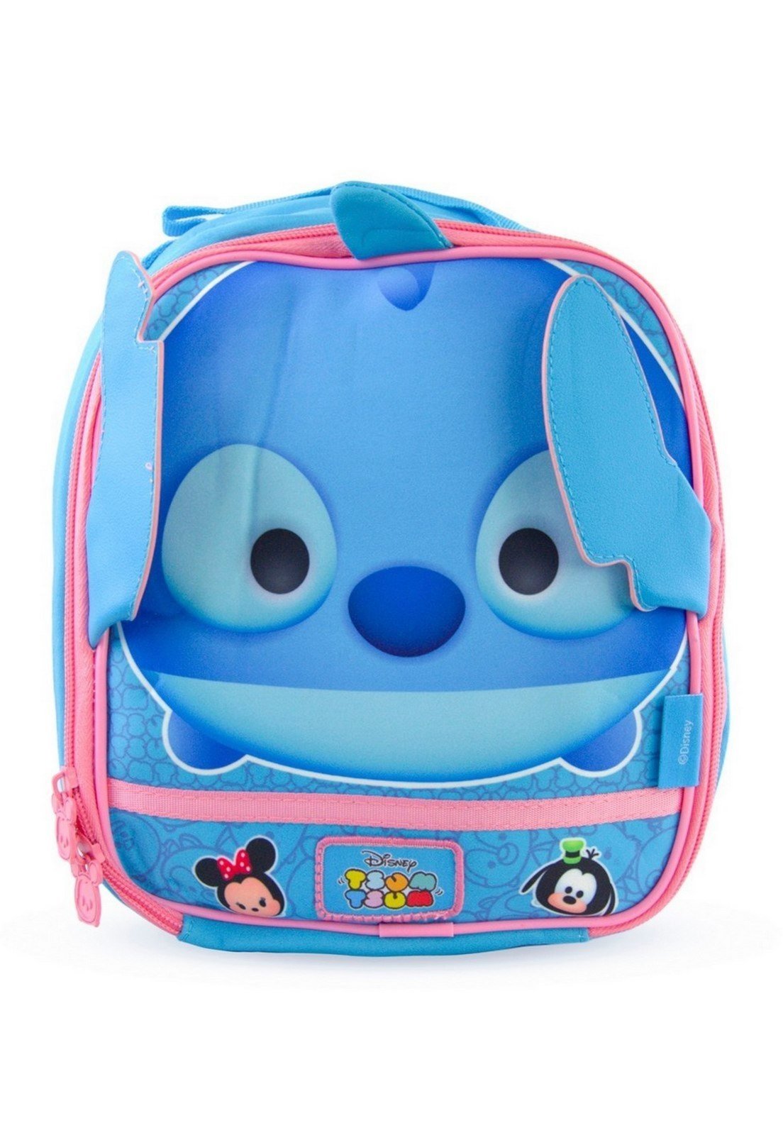 Infantil – Lancheira Escolar Stitch Disney Resistente Espaçosa