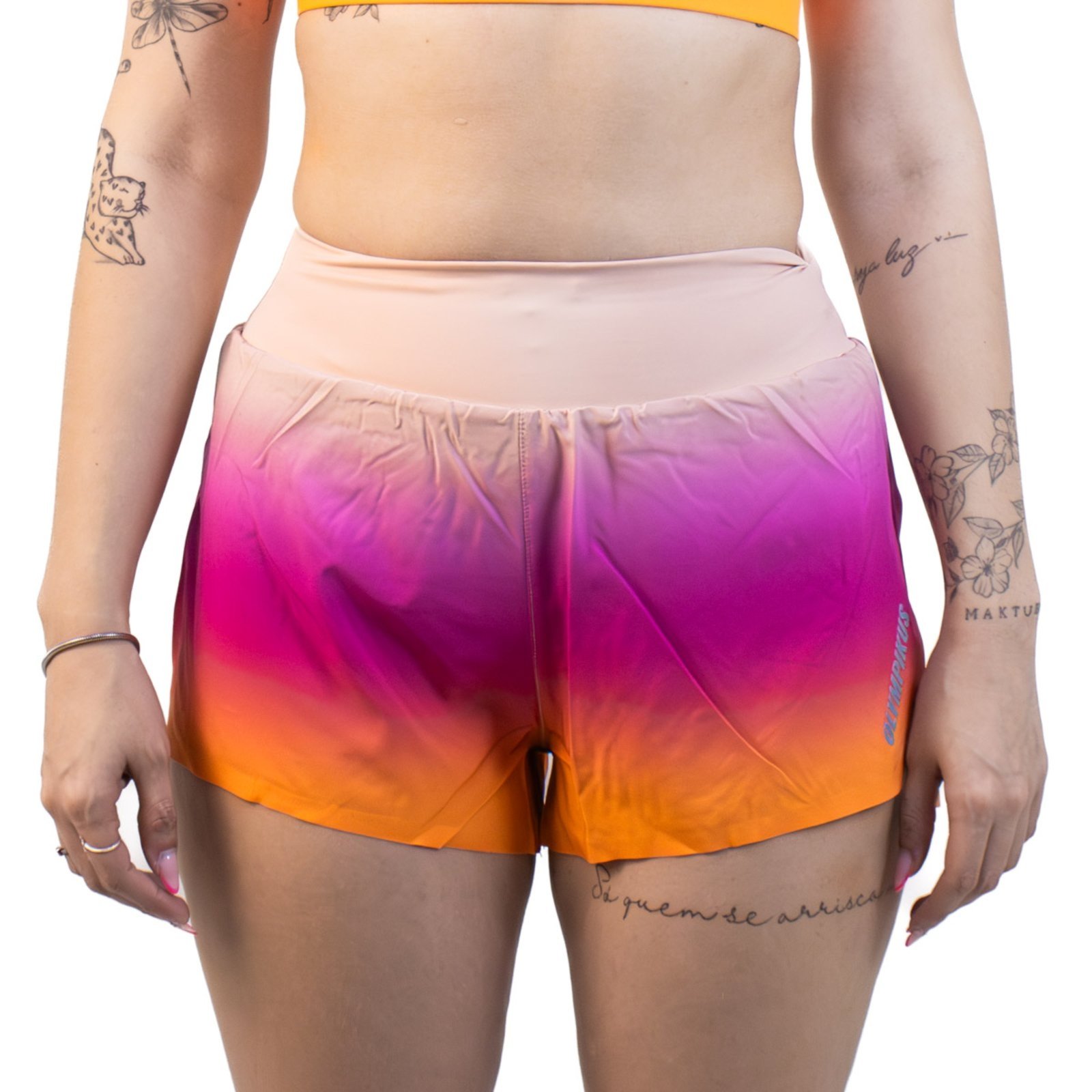 Shorts de Corrida Feminino Olympikus Corre 3 – Rosa