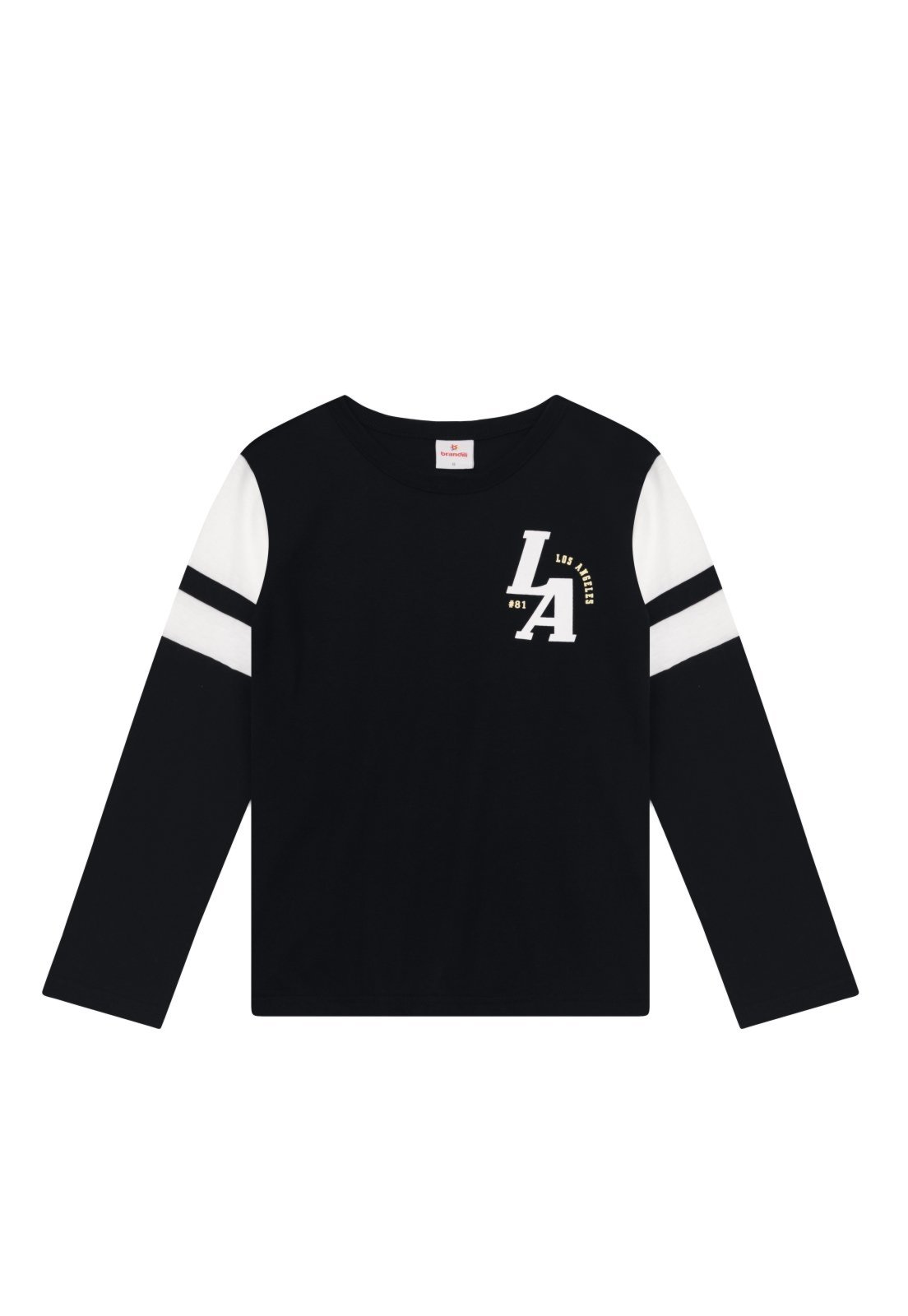 Infantil - Camiseta menino em malha Brandili