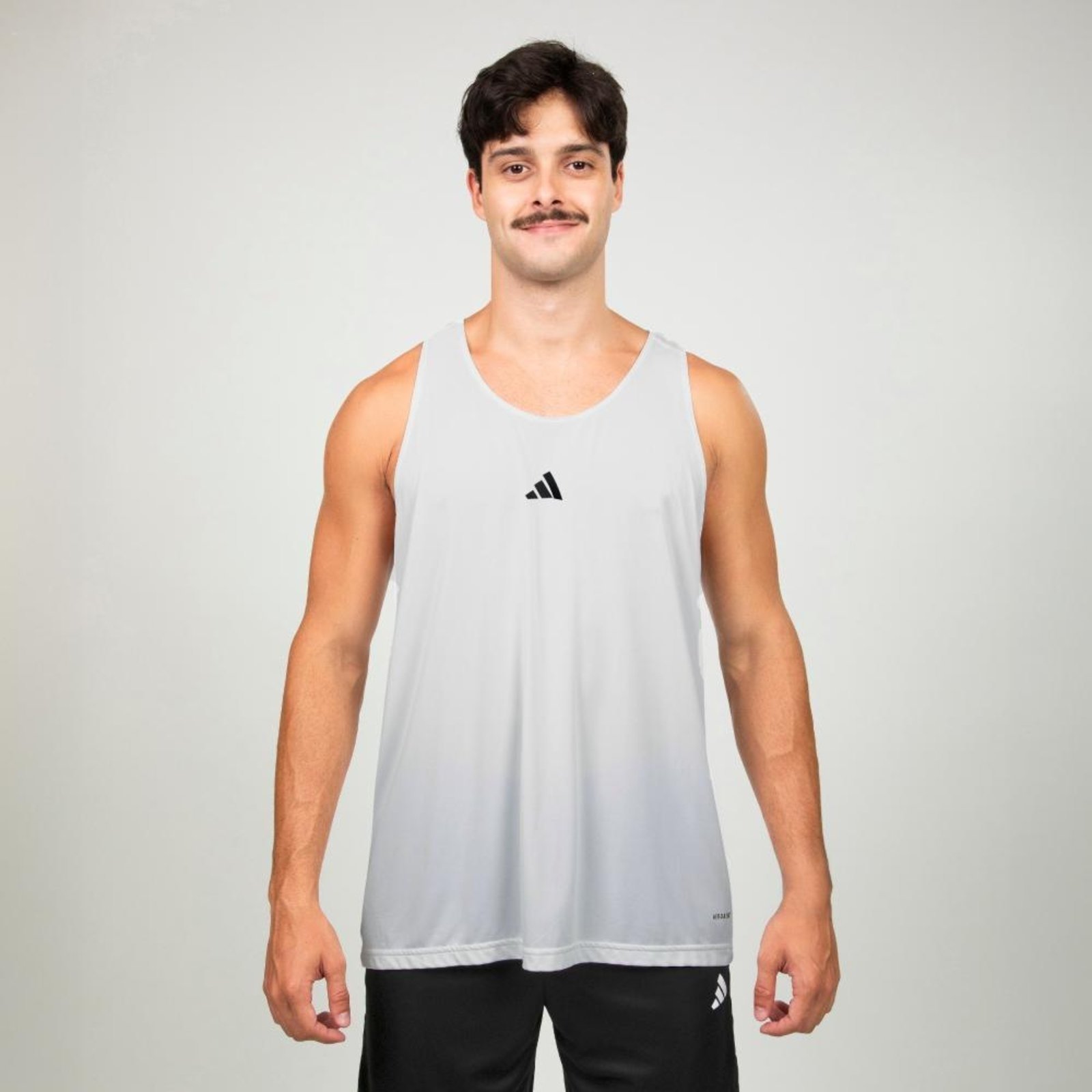 REGATA TREINO TRÊS LISTRAS adidas Performance Branco