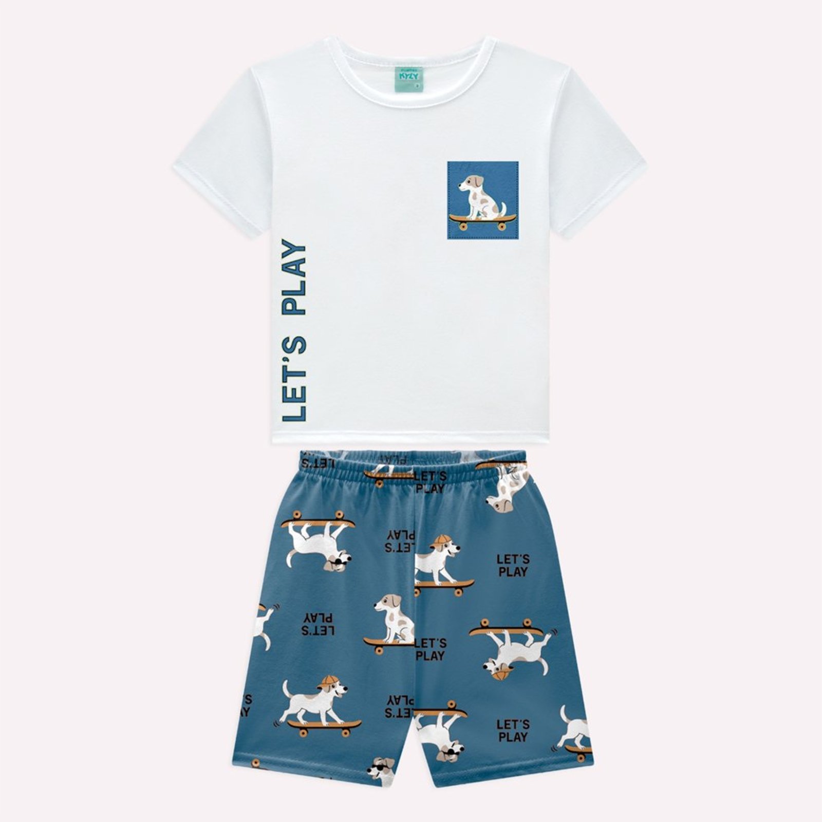 Pijama Menino Cachorrinhos Kyly