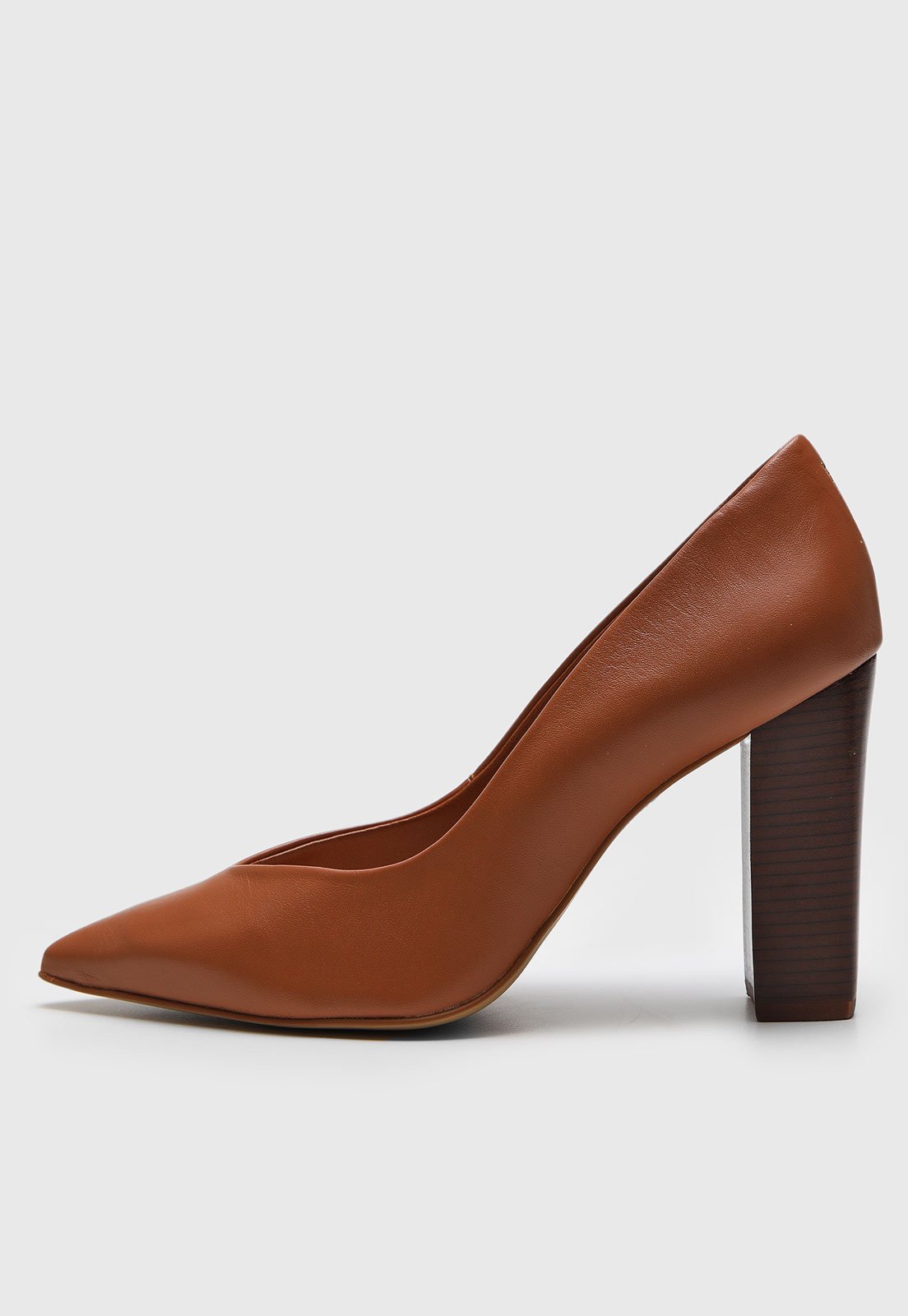 Scarpin Capodarte Alto Caramelo