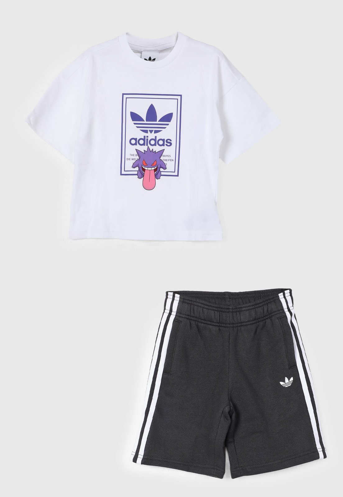 Infantil - Conjunto adidas Originals Pokémon Branco