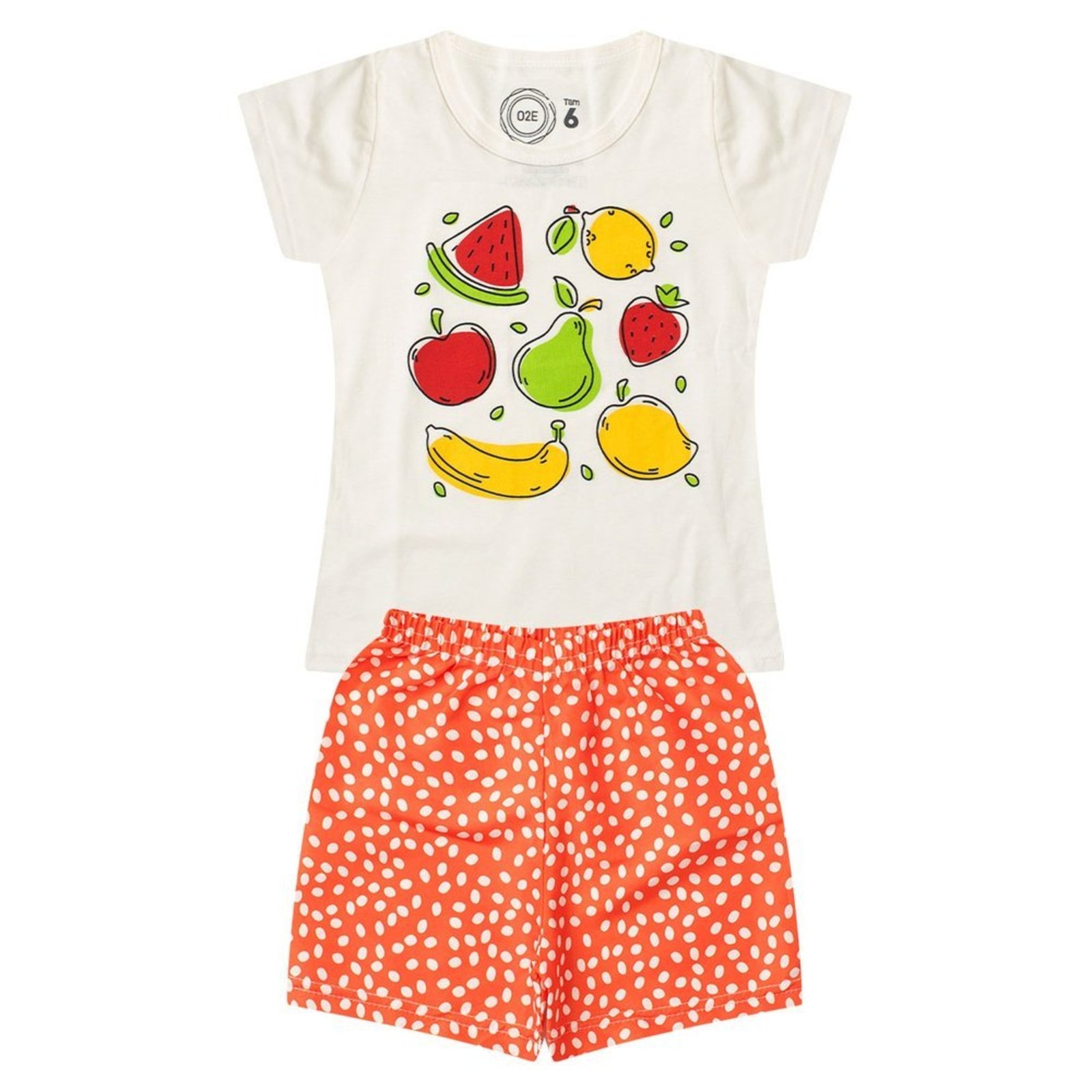 Infantil - Conjunto Menina Frutinha Verão