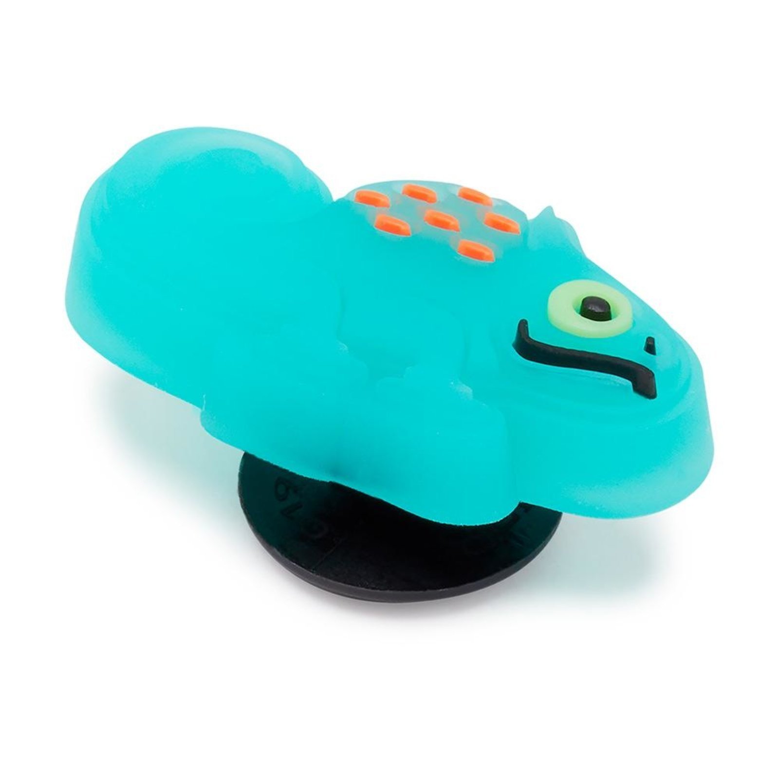 Vista 3 Infantil - Jibbitz™ camaleão que muda de cor unico Crocs branco