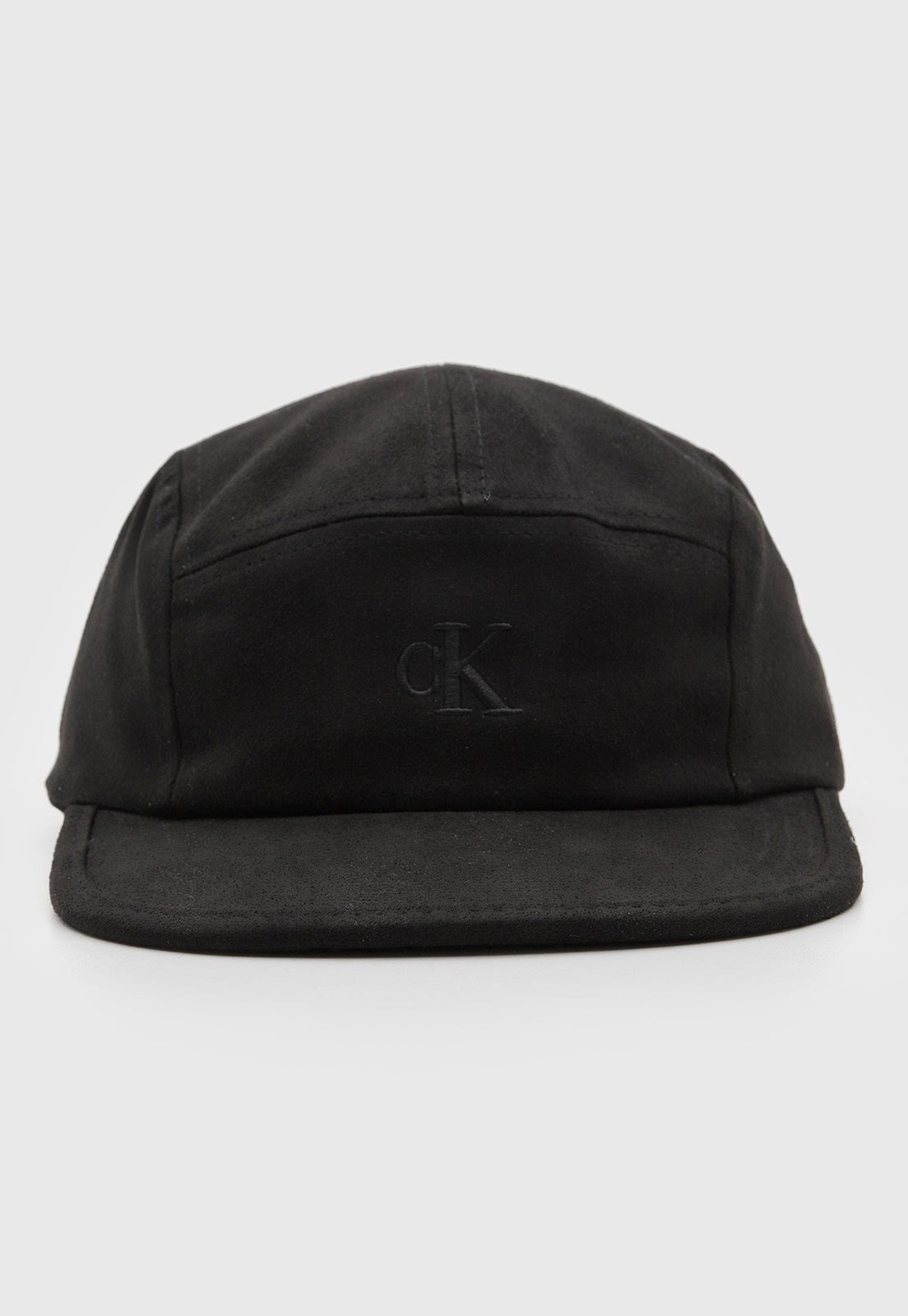 Boné Calvin Klein Aba Reta Logo Preto