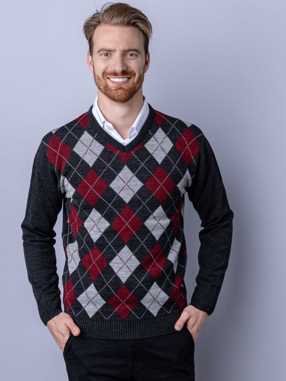 Suéter com jacquard