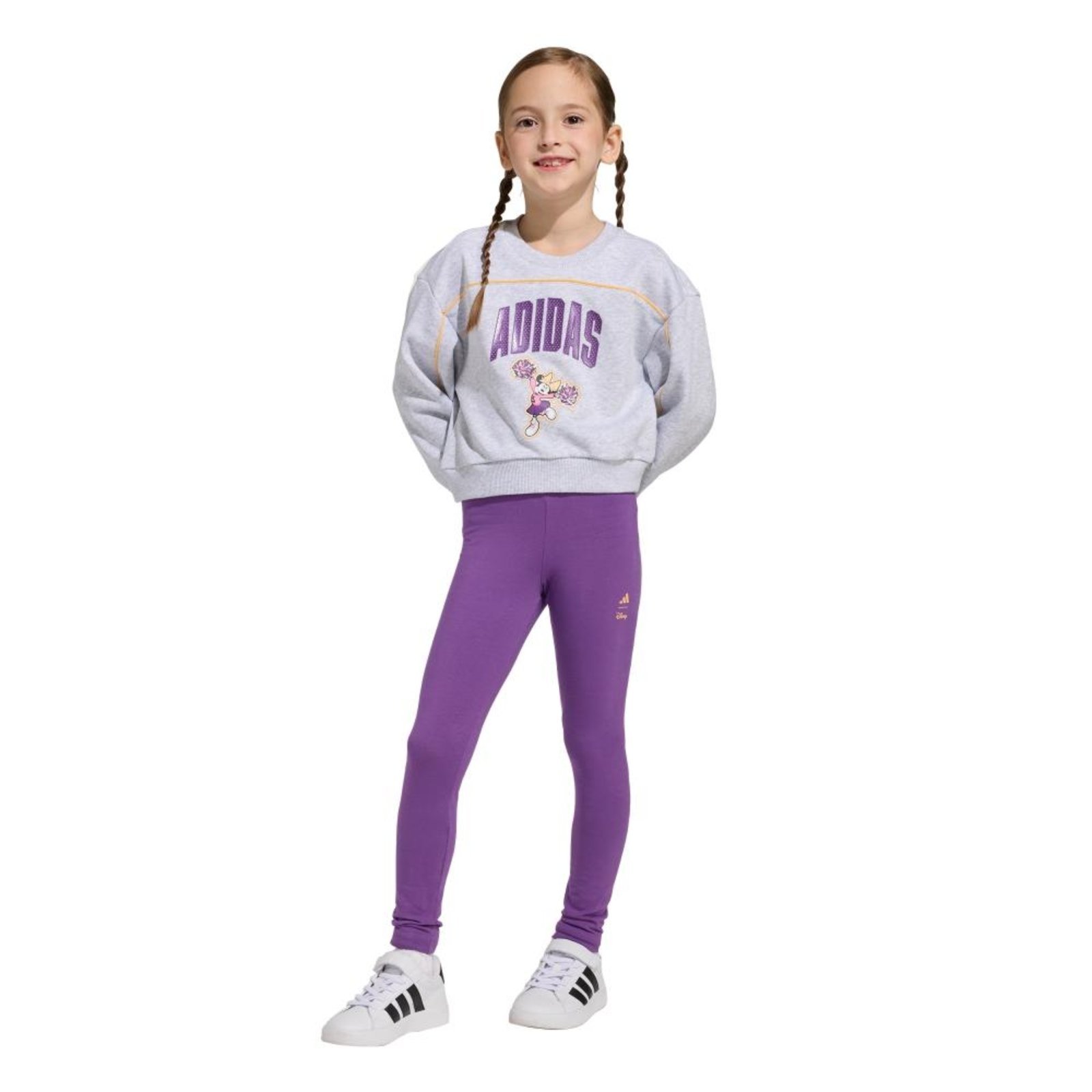 Infantil - Conjunto JOGGER DISNEY MINNIE MOUSE DA ADIDAS adidas Sportswear Cinza