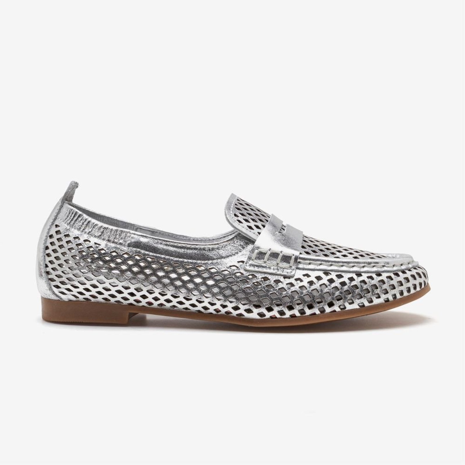 Mocassim Democrata Casual Prata